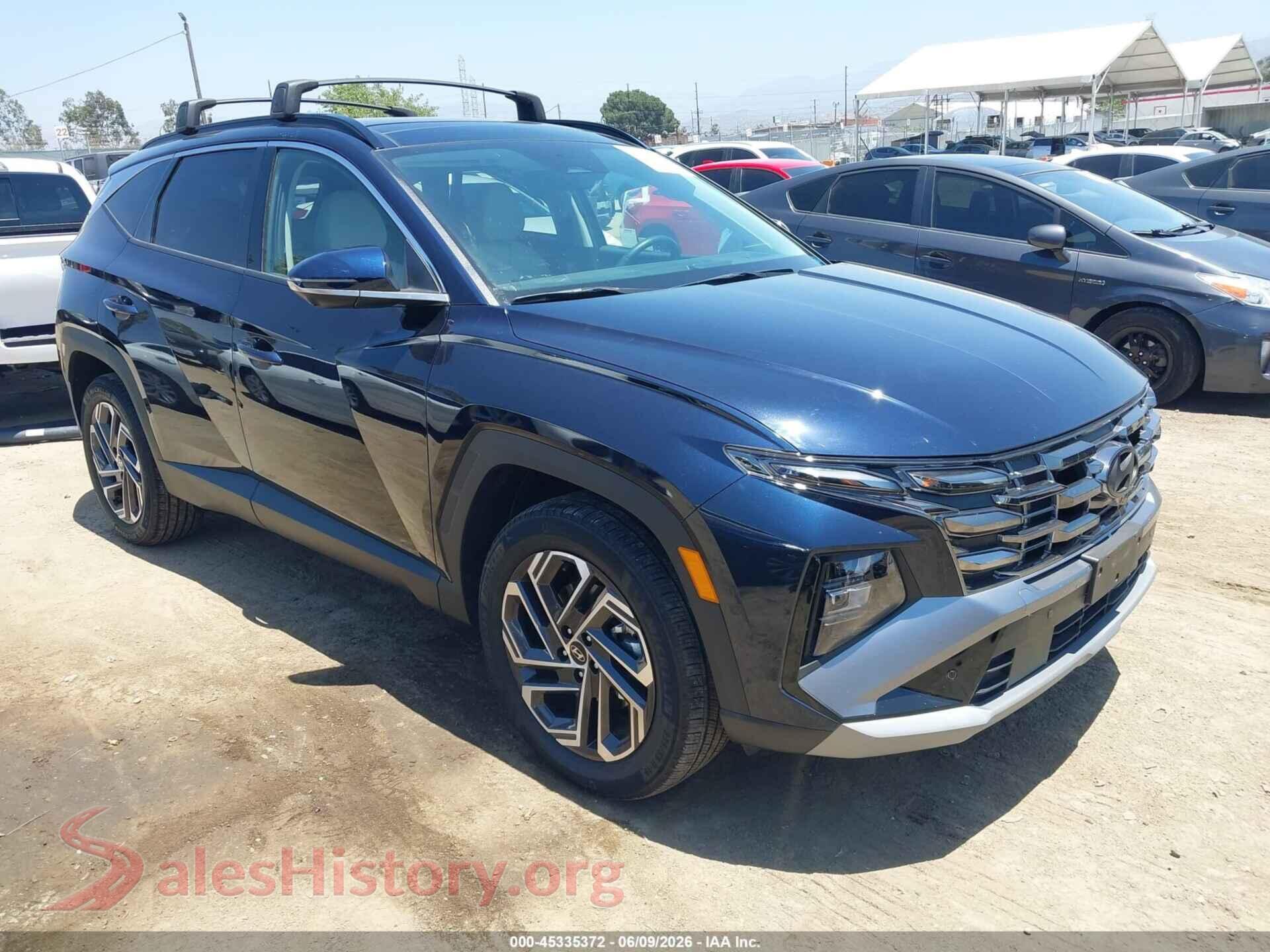 2025 HYUNDAI TUCSON HYBRID — VIN KM8JEDD13SU381477