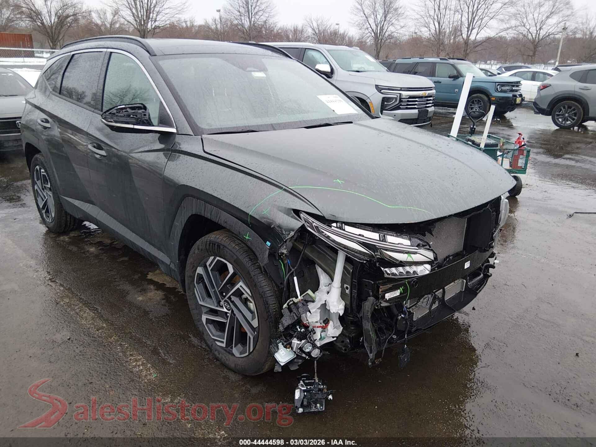 2025 HYUNDAI TUCSON HYBRID — VIN KM8JEDD17SU331200