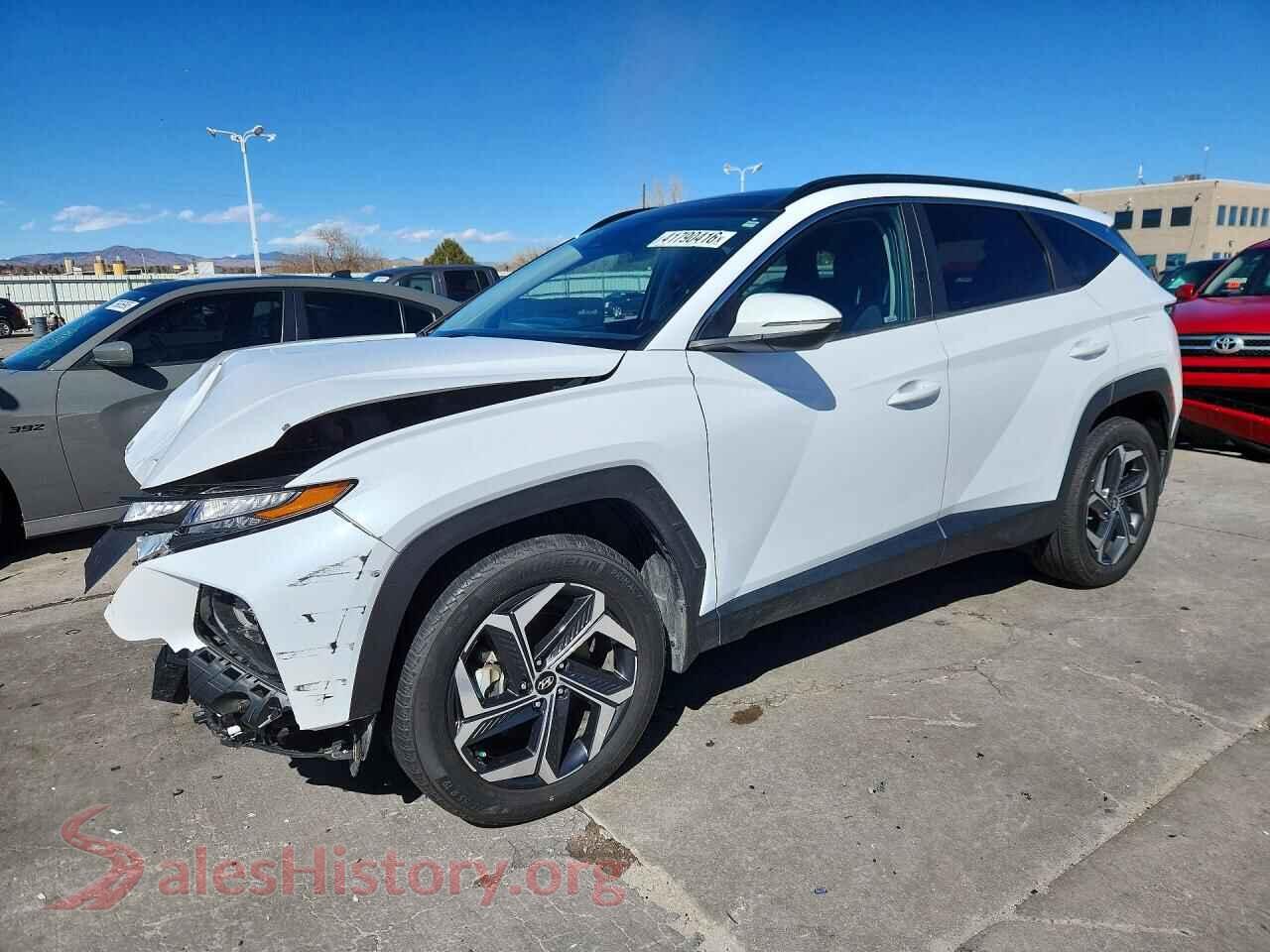2022 HYUNDAI TUCSON — VIN KM8JFCA14NU043957