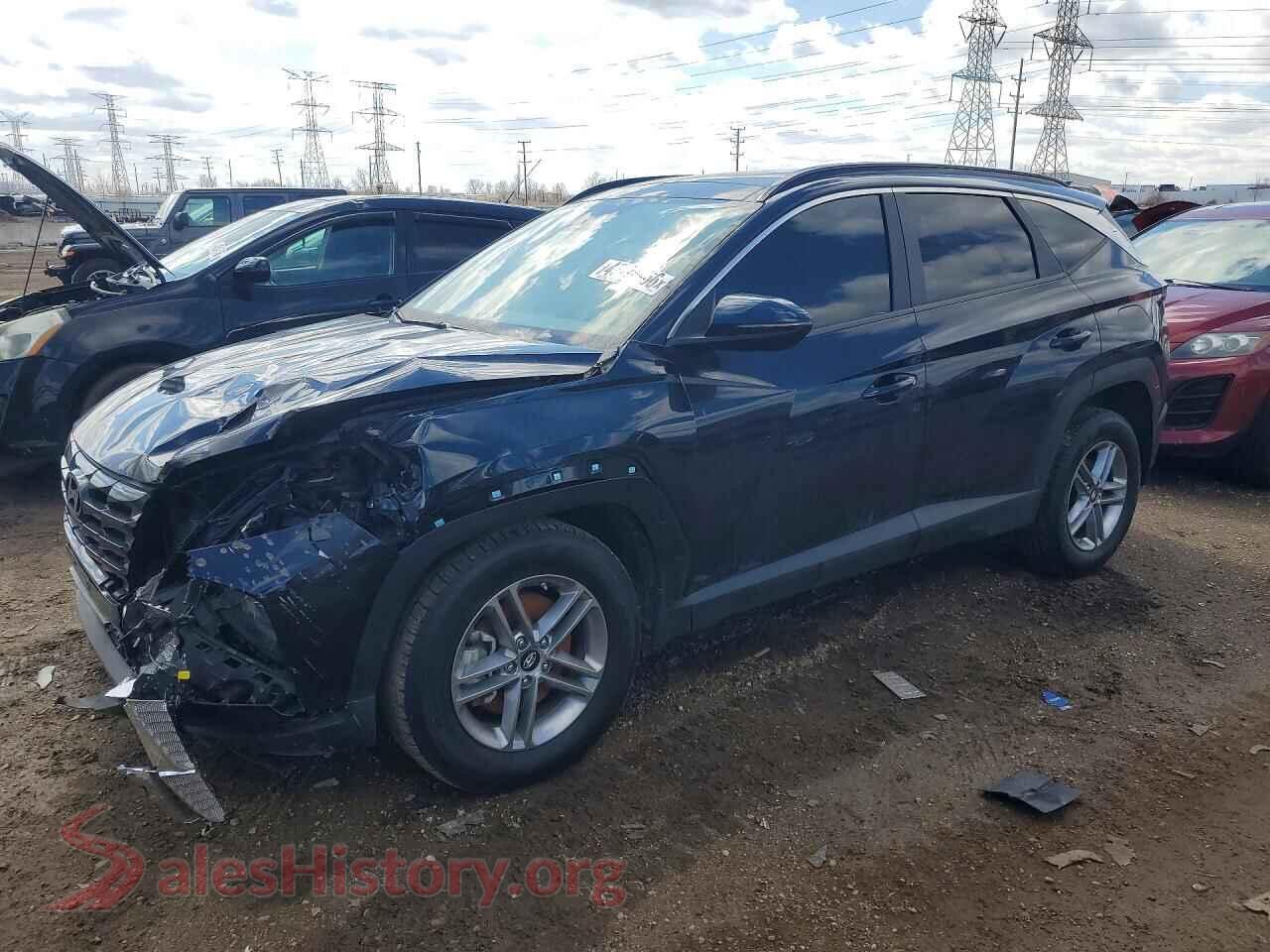 2022 HYUNDAI TUCSON — VIN KM8JFCA15NU045135