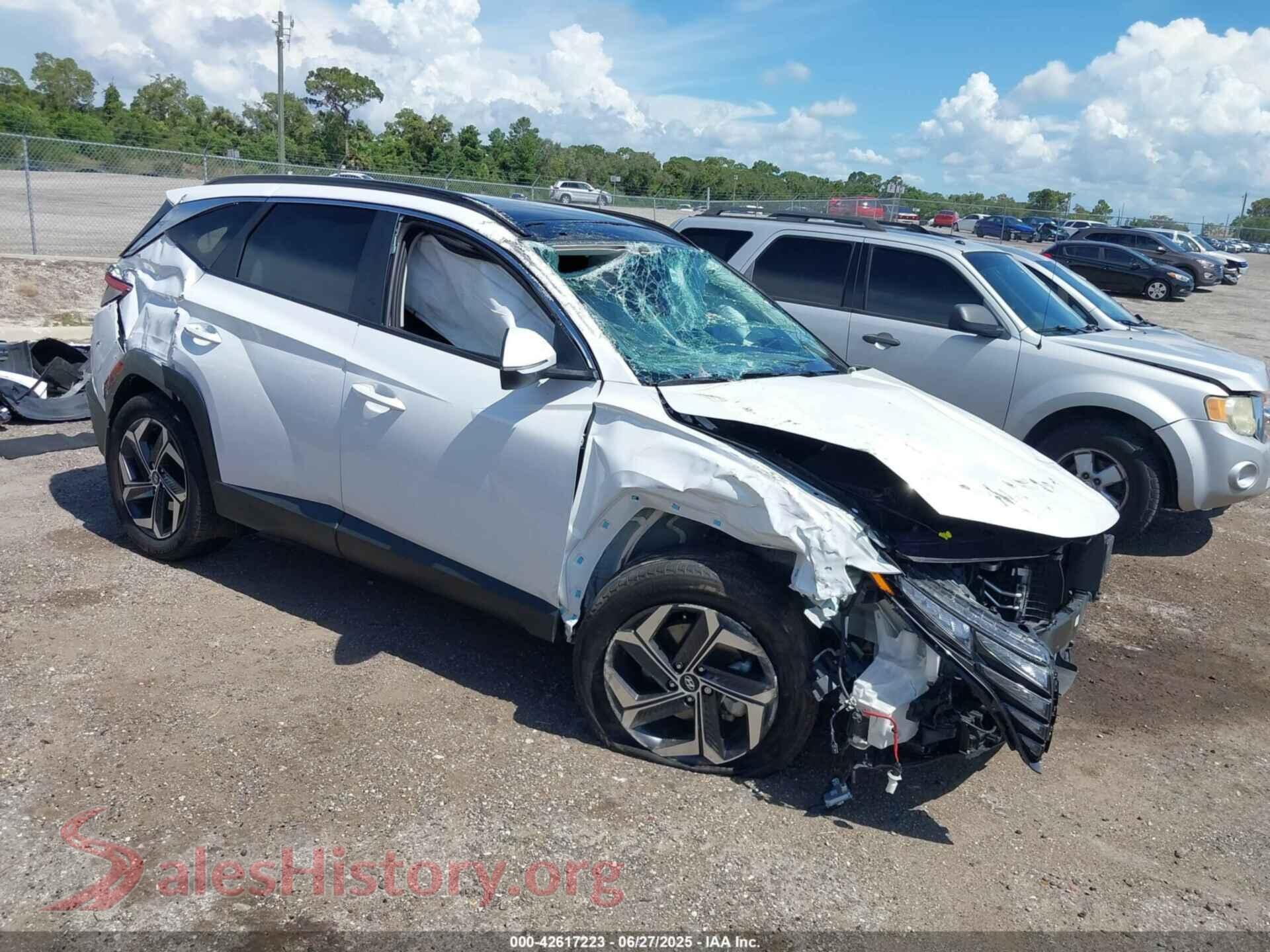 2022 HYUNDAI TUCSON HYBRID — VIN KM8JFCA15NU063229