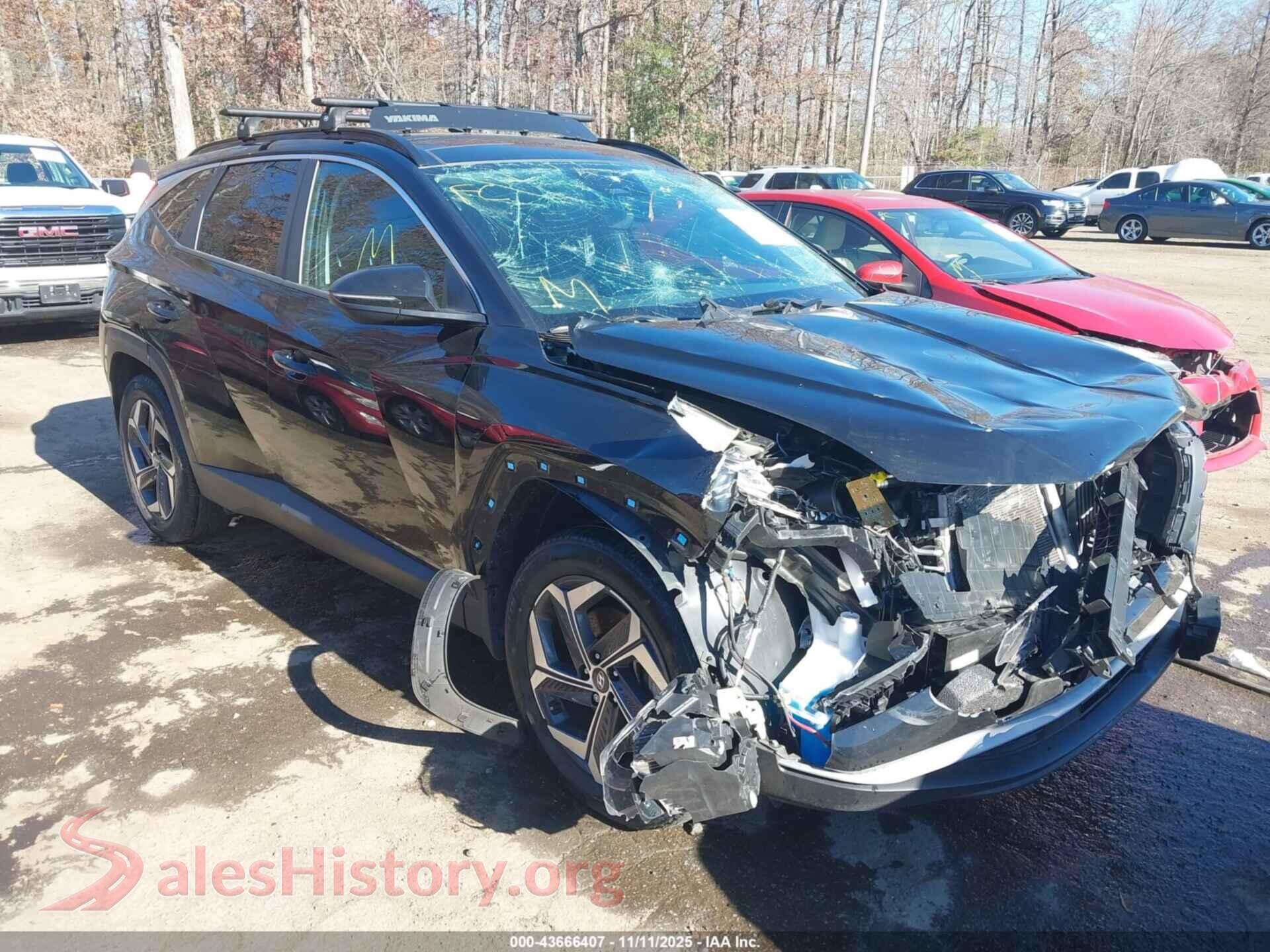 2022 HYUNDAI TUCSON HYBRID — VIN KM8JFCA16NU054278