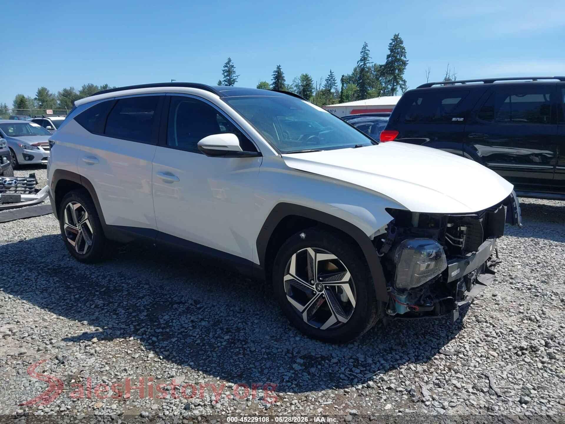 2022 HYUNDAI TUCSON HYBRID — VIN KM8JFCA18NU027681