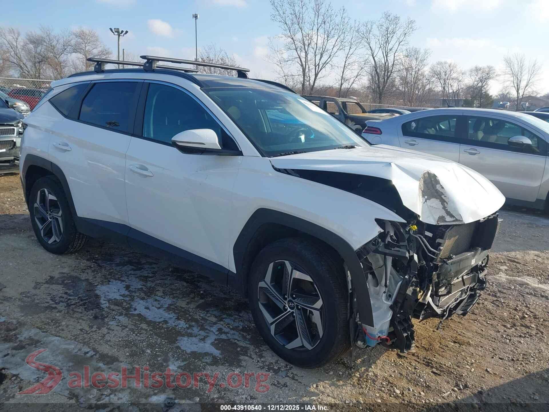 2022 HYUNDAI TUCSON HYBRID — VIN KM8JFCA18NU077481