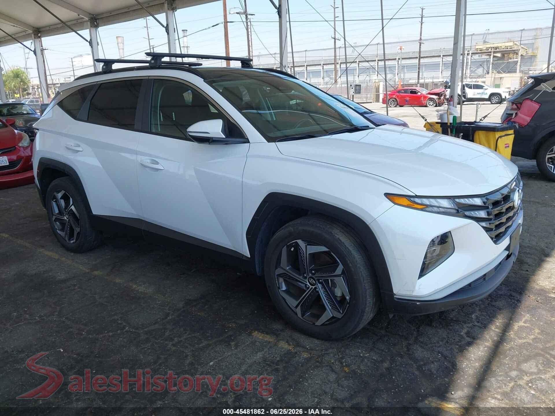 2022 HYUNDAI TUCSON HYBRID — VIN KM8JFCA19NU073083