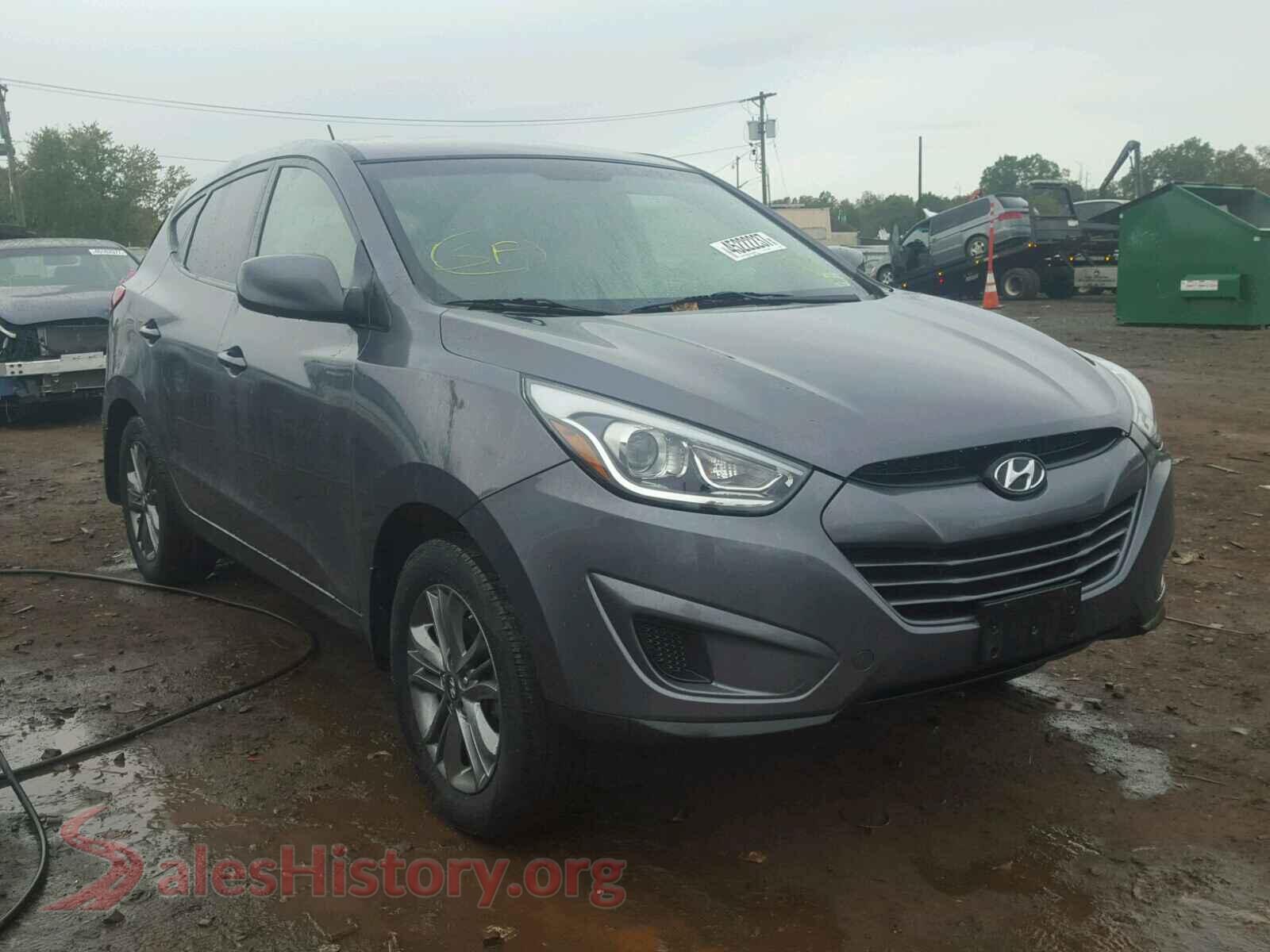 2014 HYUNDAI TUCSON — VIN KM8JTCAF7EU822337