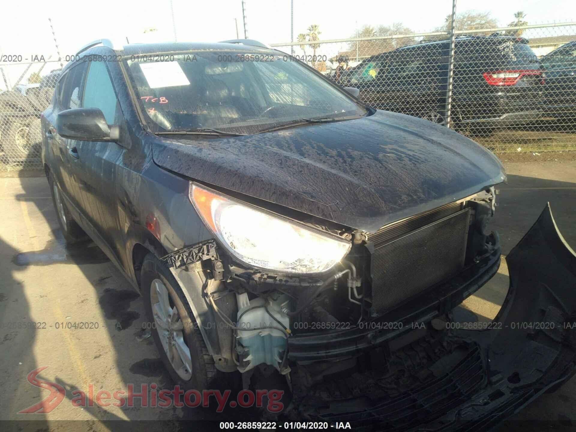 2011 HYUNDAI TUCSON — VIN KM8JU3AC1BU262281