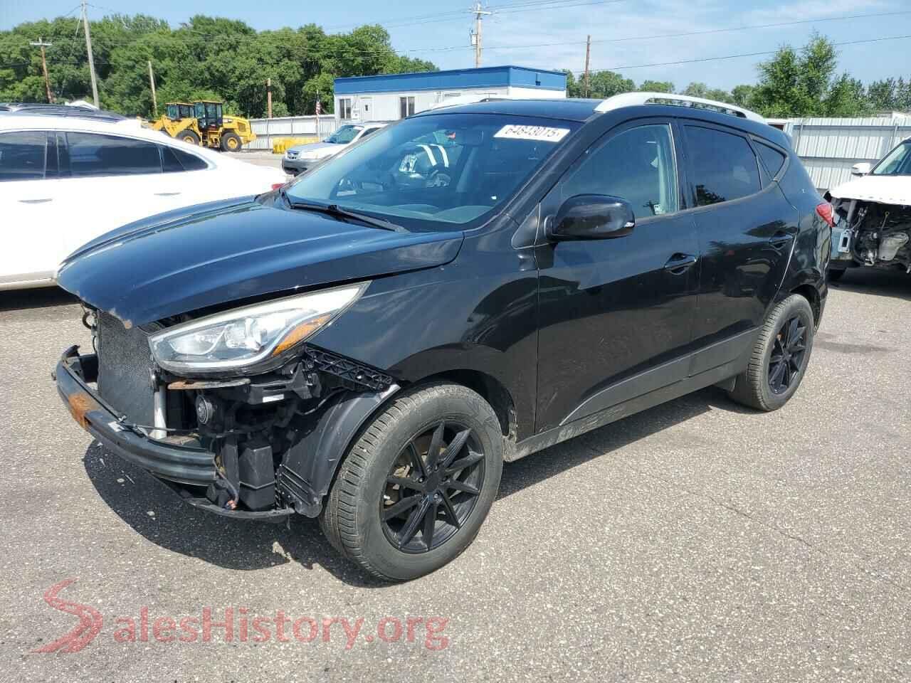 2014 HYUNDAI TUCSON — VIN KM8JUCAG5EU839322