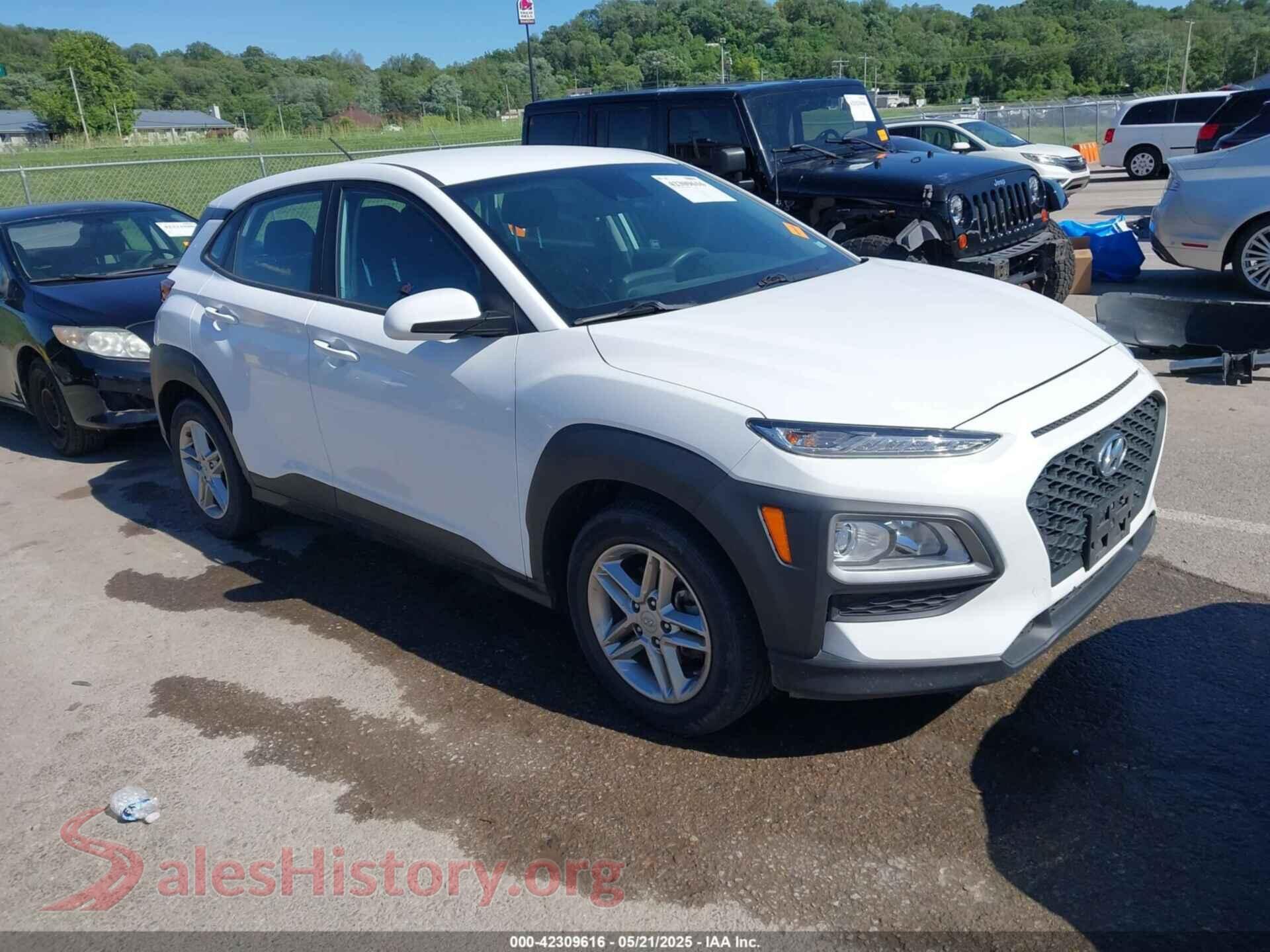 2021 HYUNDAI KONA — VIN KM8K12AA8MU752287