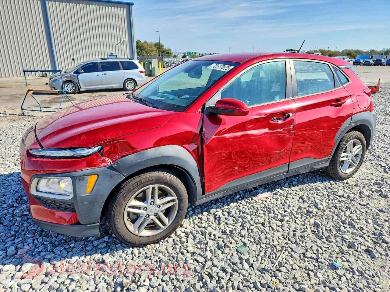 2021 HYUNDAI KONA — VIN KM8K1CAA0MU739927