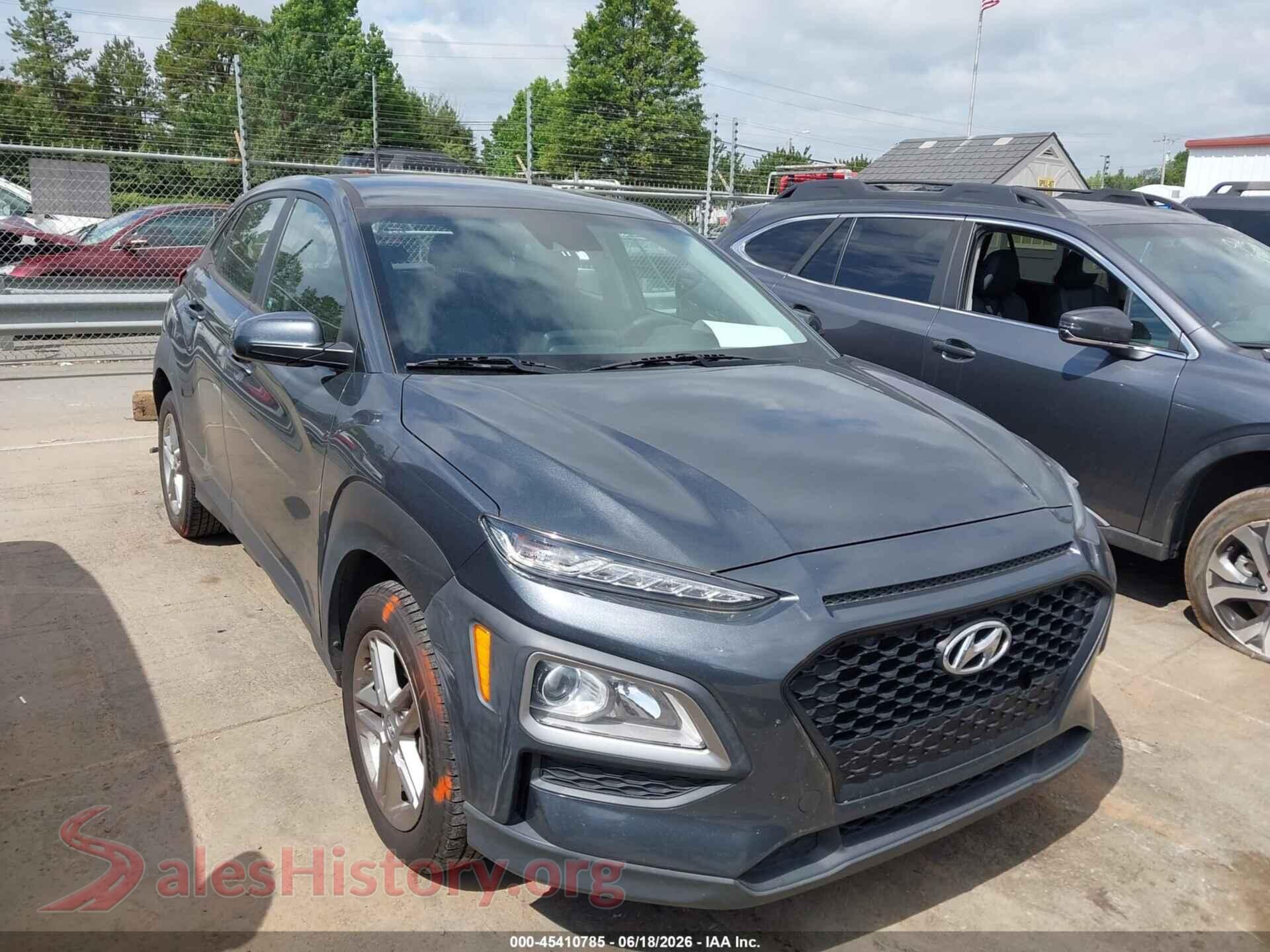 2021 HYUNDAI KONA — VIN KM8K1CAA6MU679510