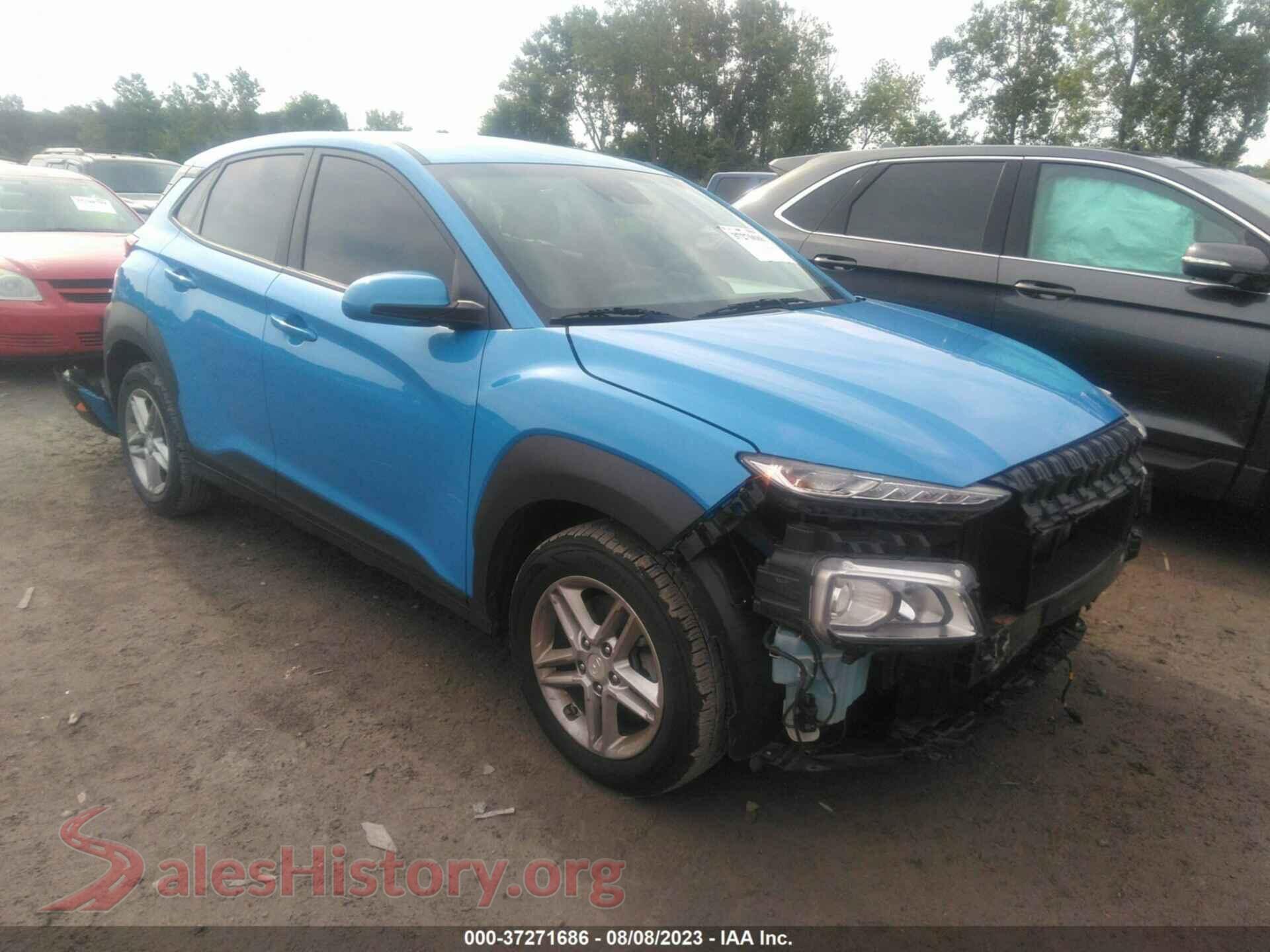 2019 HYUNDAI KONA — VIN KM8K1CAA8KU298089