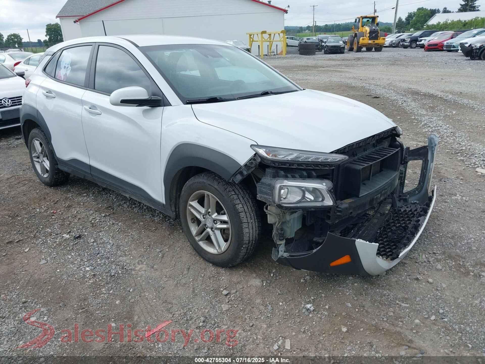 2020 HYUNDAI KONA — VIN KM8K1CAA9LU570537
