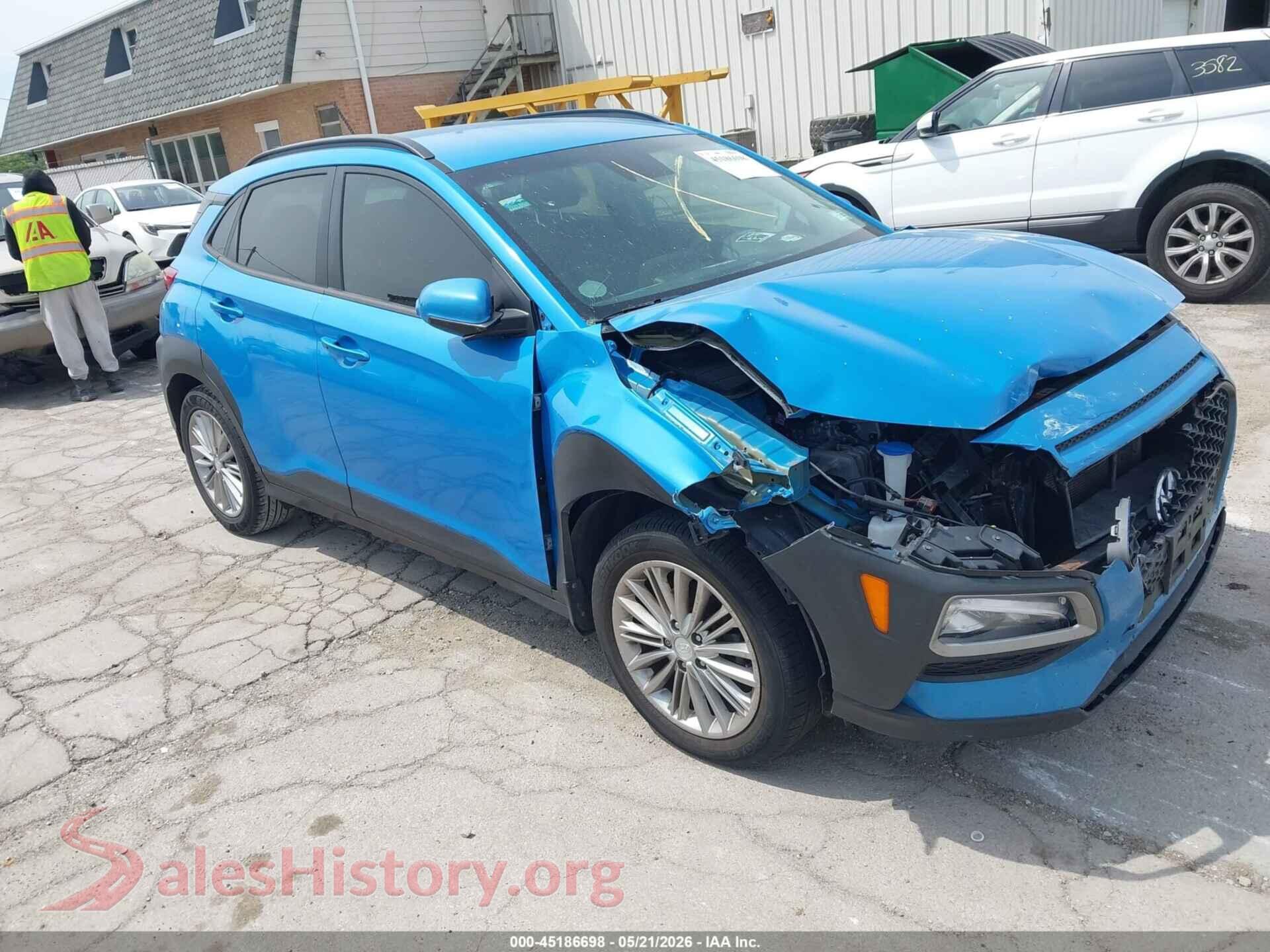 2021 HYUNDAI KONA — VIN KM8K22AA5MU637465