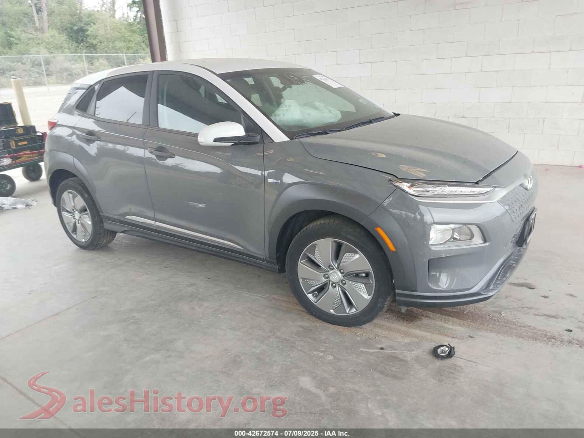 2020 HYUNDAI KONA ELECTRIC — VIN KM8K23AGXLU066256