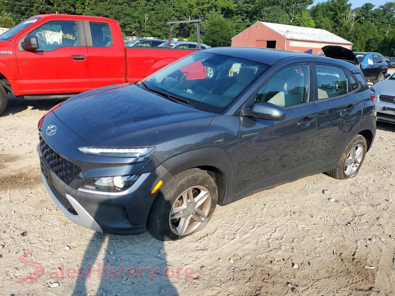 2022 HYUNDAI KONA — VIN KM8K2CAB6NU776715