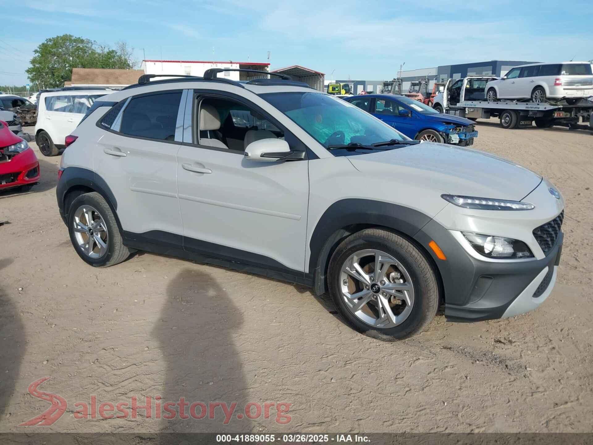 2022 HYUNDAI KONA — VIN KM8K32AB2NU793938