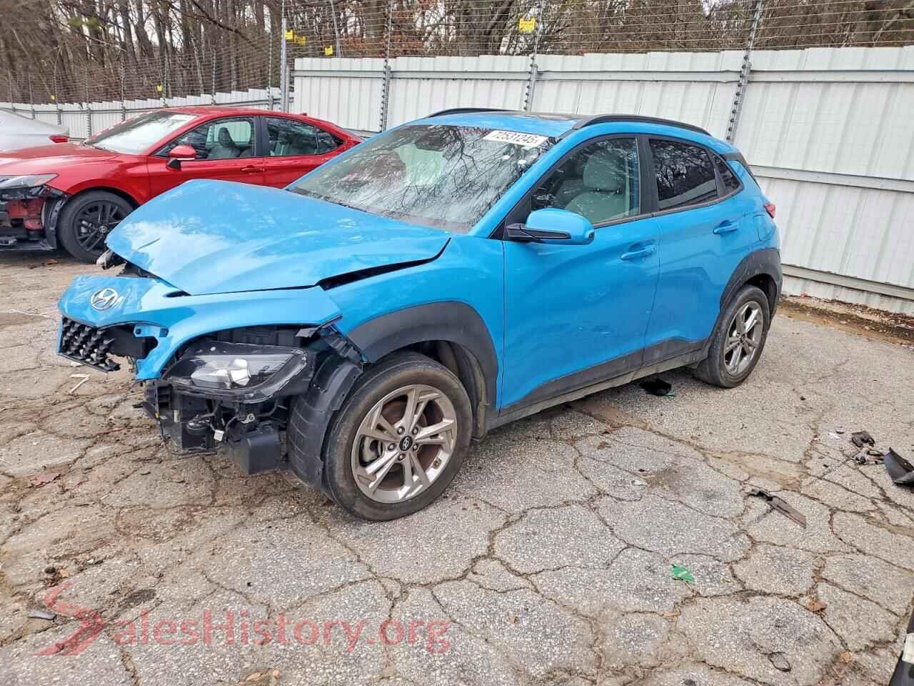 2022 HYUNDAI KONA — VIN KM8K32AB4NU915683
