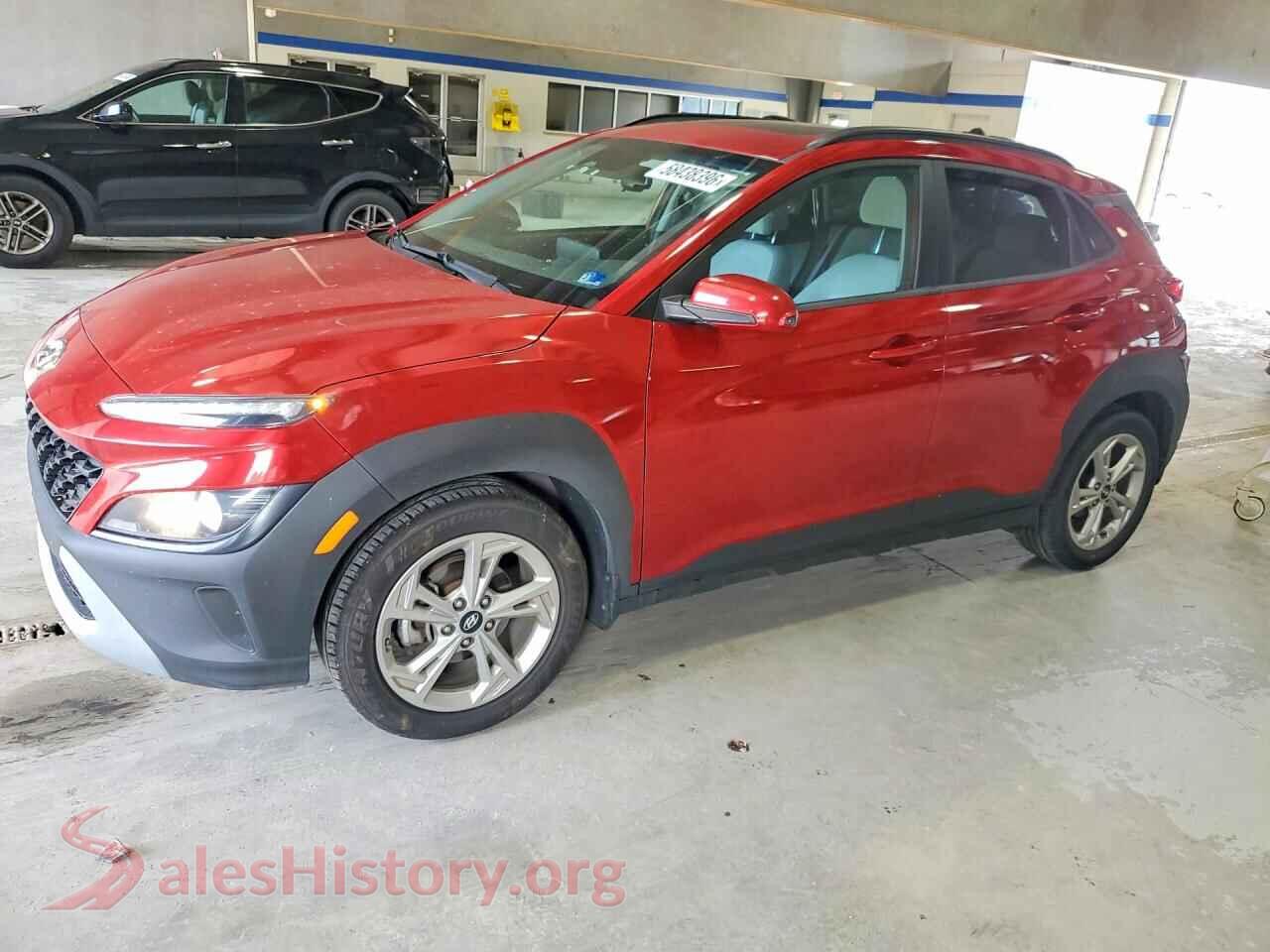 2022 HYUNDAI KONA — VIN KM8K32AB7NU848335