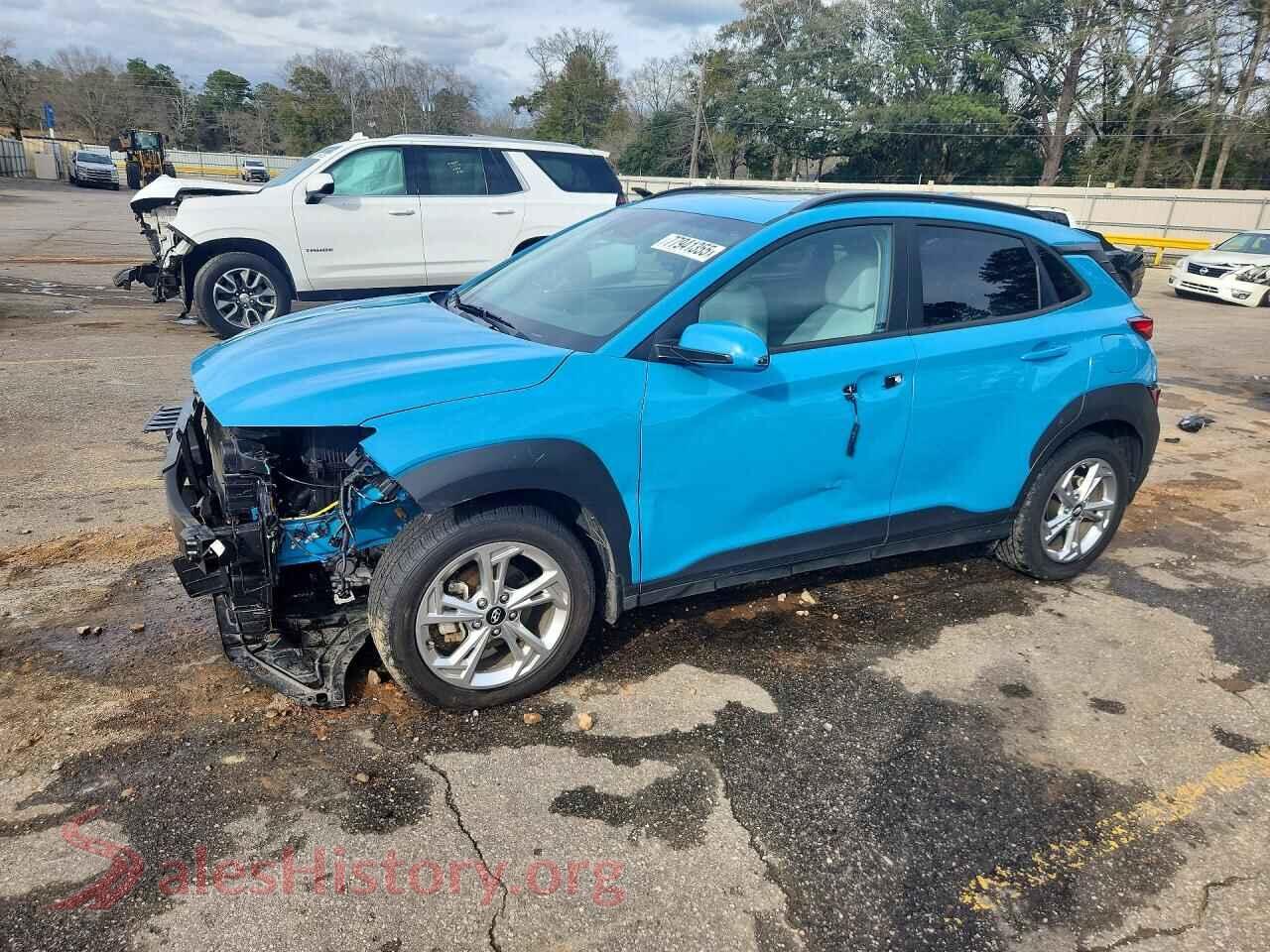 2022 HYUNDAI KONA — VIN KM8K32AB7NU880248