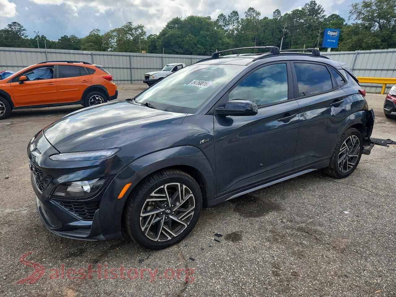 2022 HYUNDAI KONA — VIN KM8K33A38NU770467