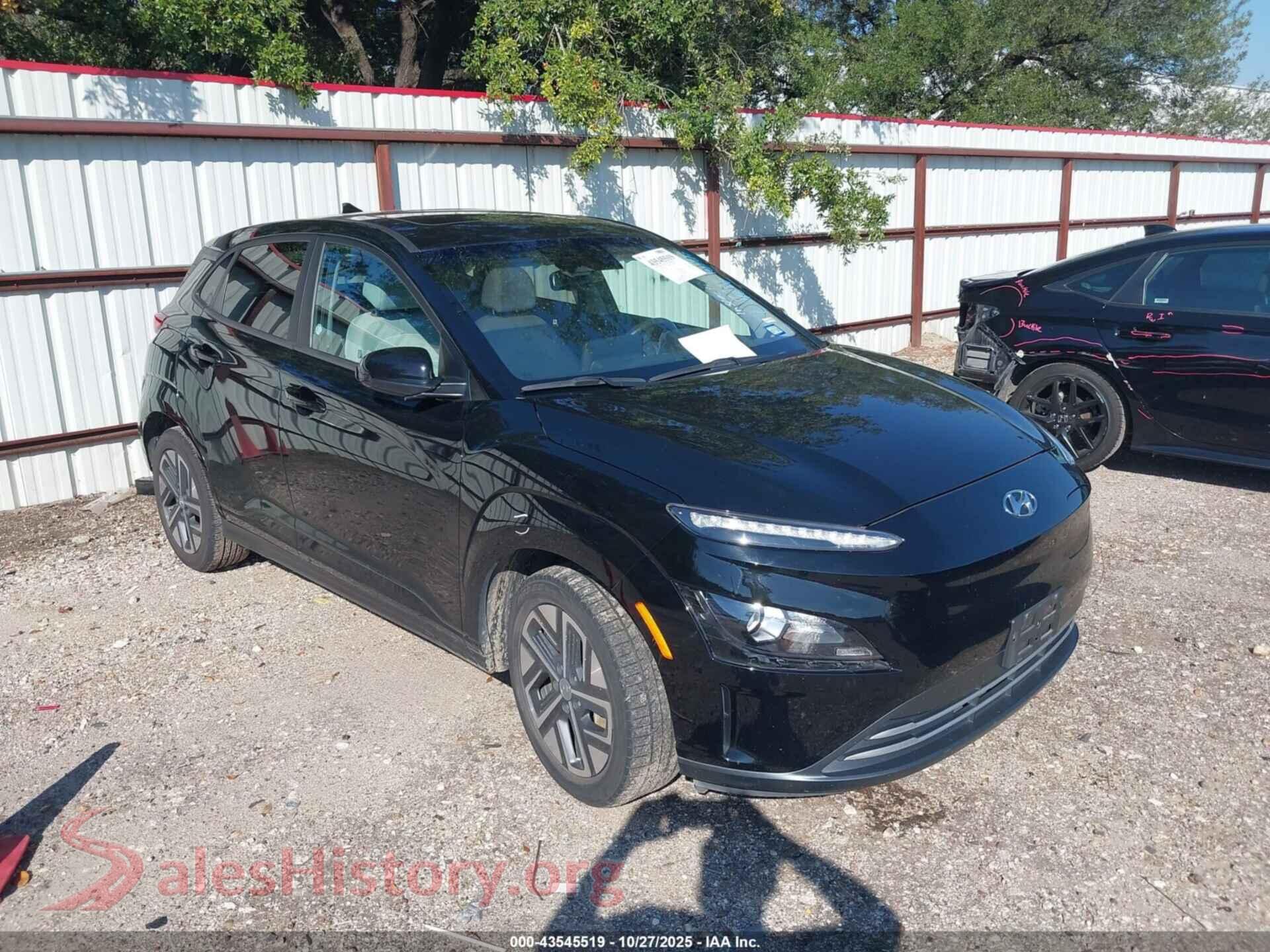 2023 HYUNDAI KONA ELECTRIC — VIN KM8K33AG1PU193495