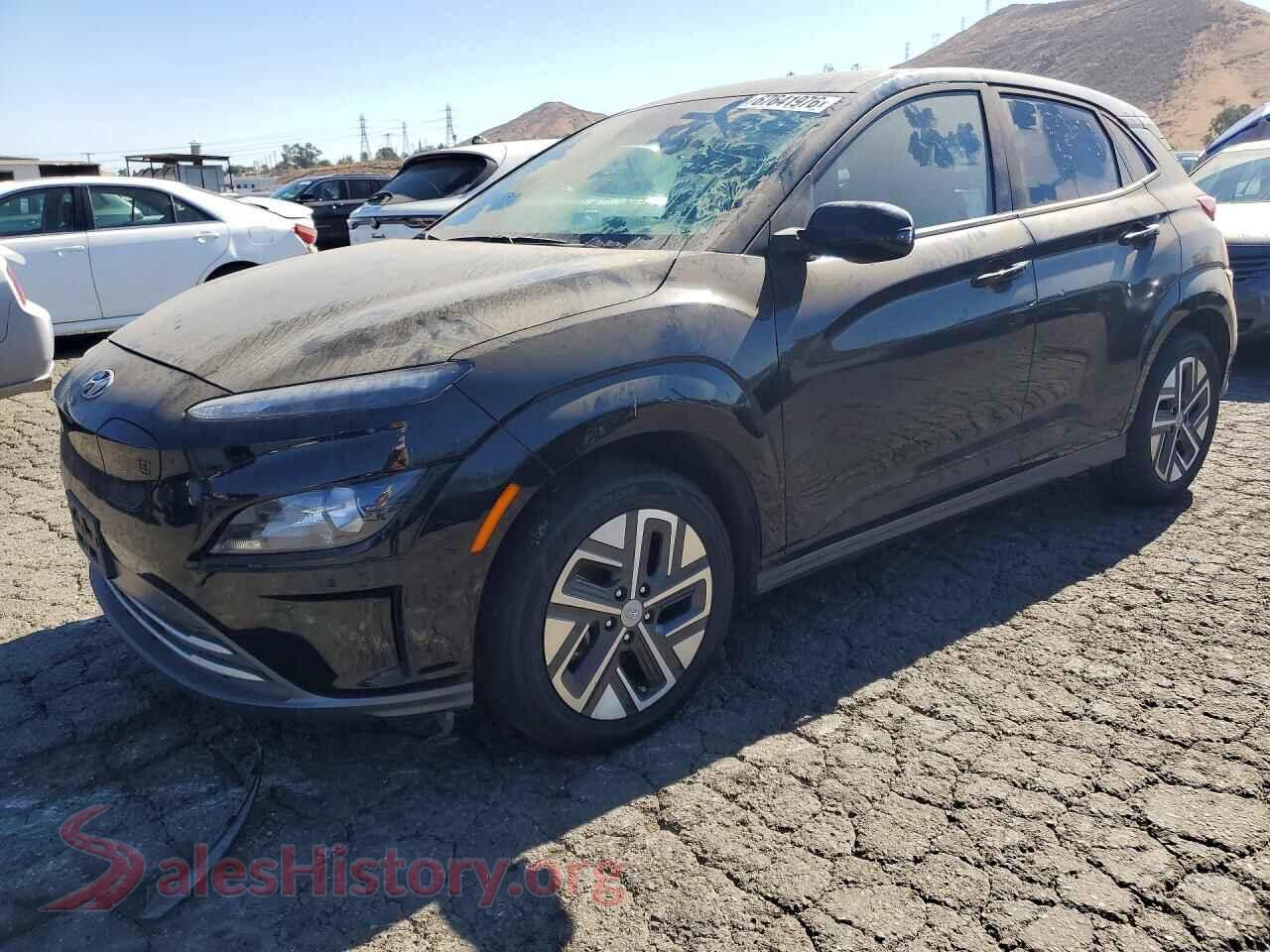 2022 HYUNDAI KONA — VIN KM8K33AG3NU152296