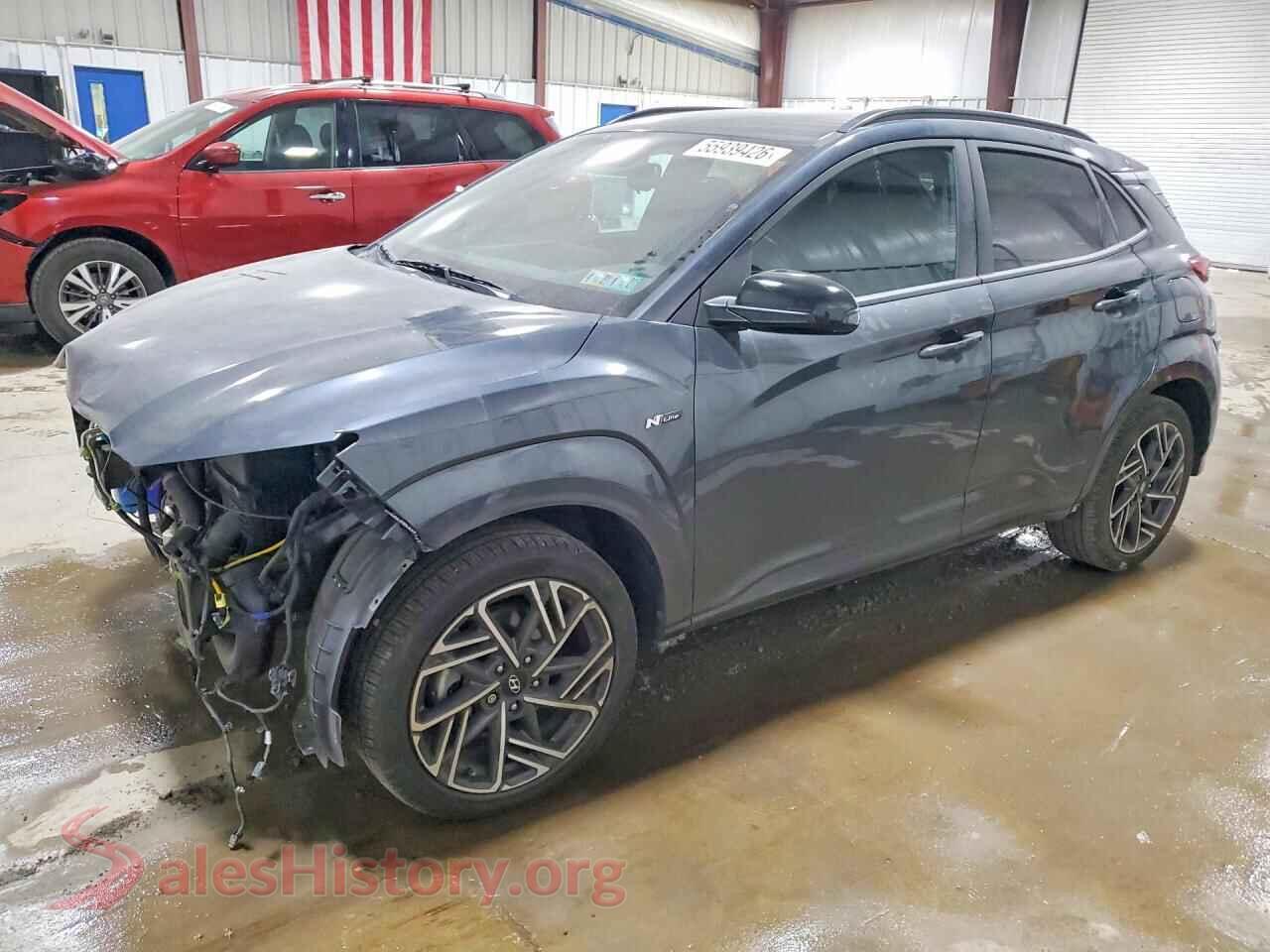 2022 HYUNDAI KONA — VIN KM8K3CA34NU858769