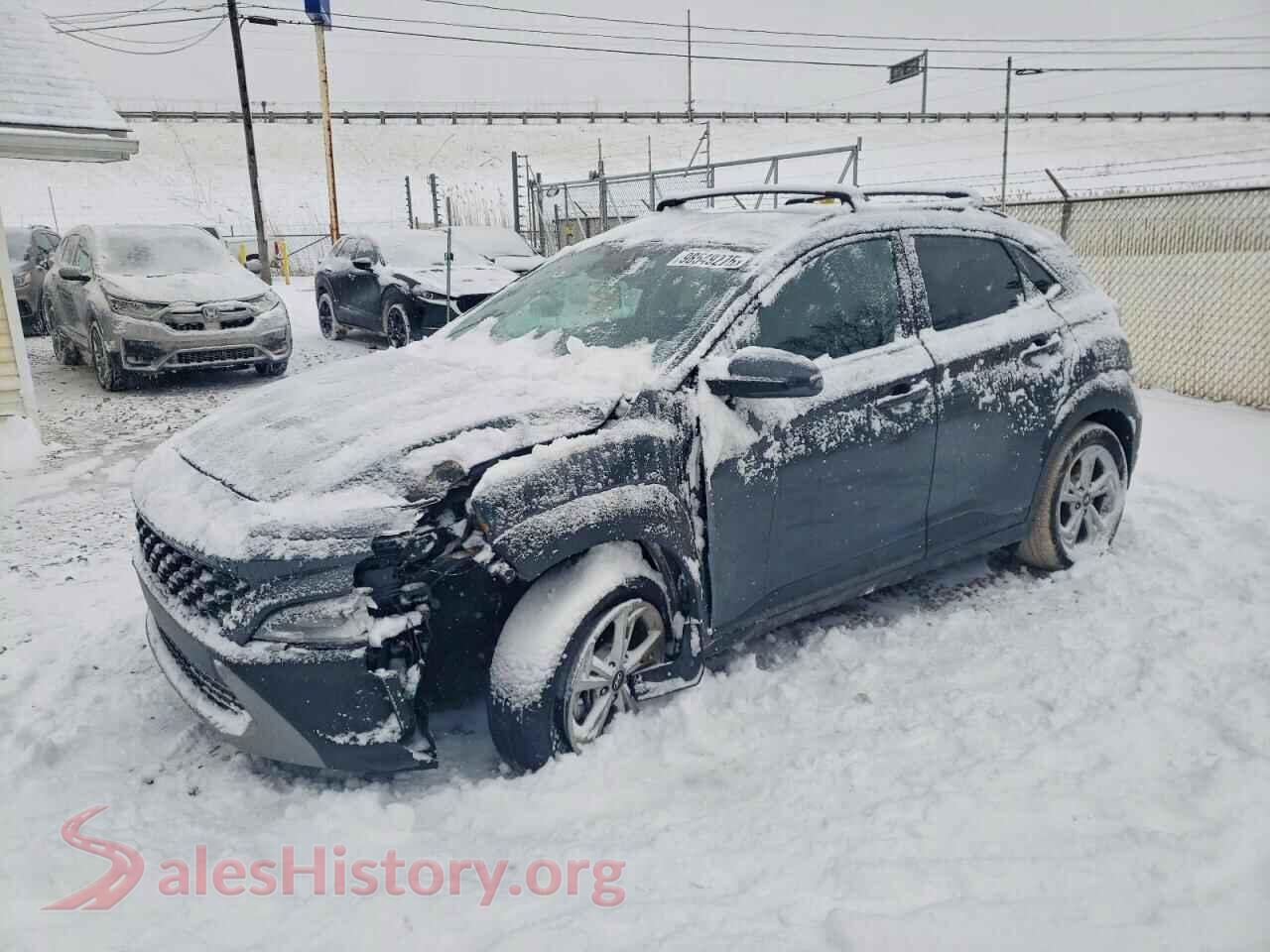 2022 HYUNDAI KONA — VIN KM8K3CAB2NU912884