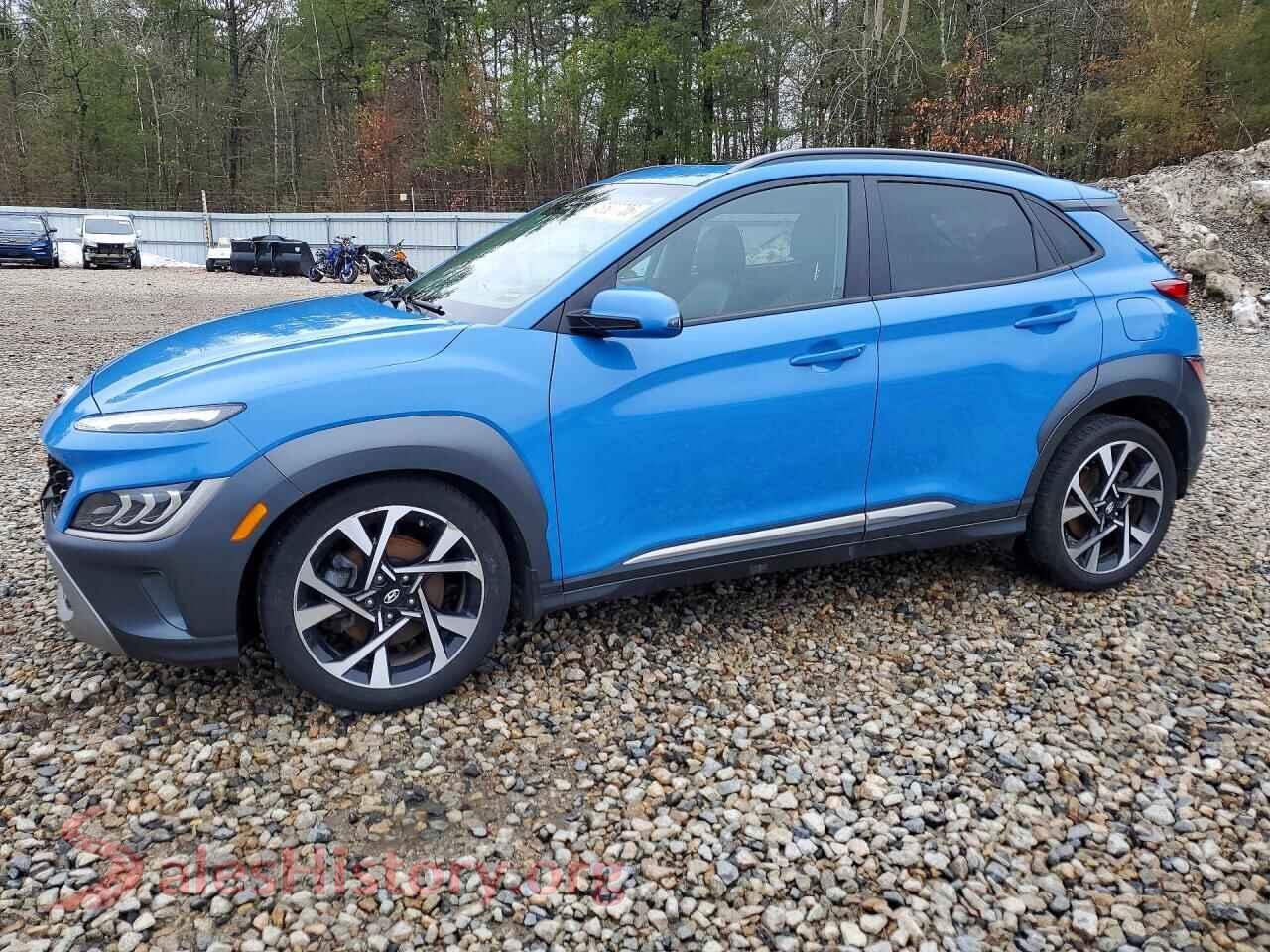 2022 HYUNDAI KONA — VIN KM8K5CA32NU822587