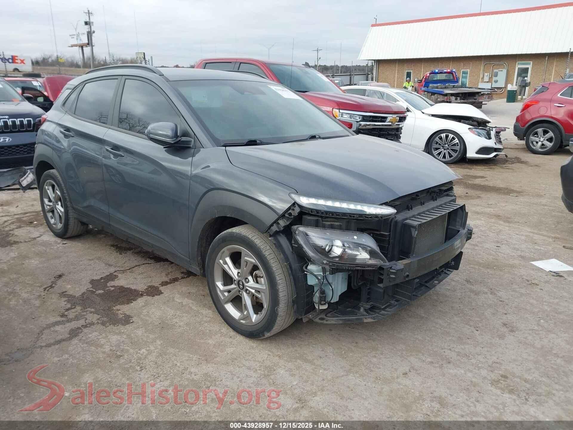 2023 HYUNDAI KONA — VIN KM8K62AB3PU987341