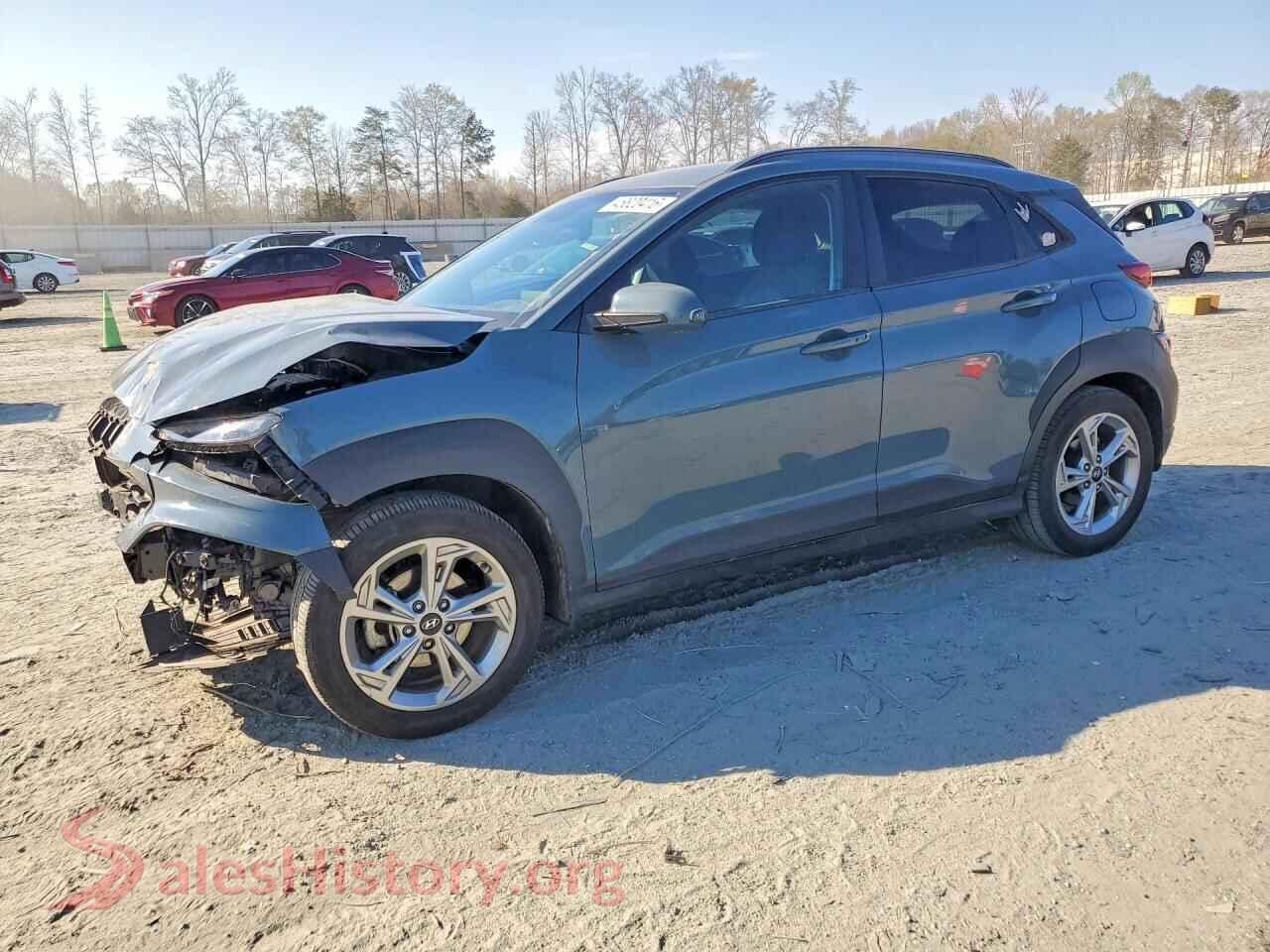 2022 HYUNDAI KONA — VIN KM8K62AB4NU910376