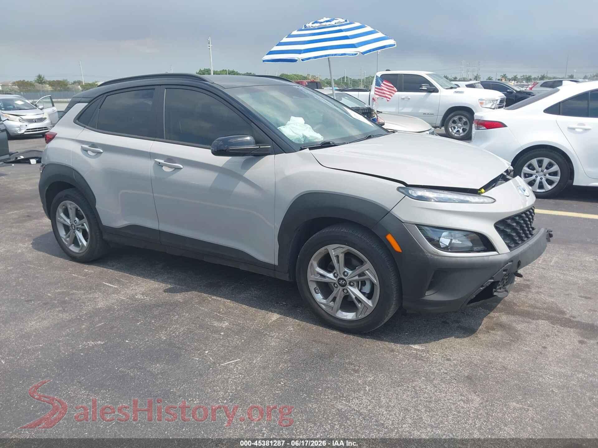 2023 HYUNDAI KONA — VIN KM8K62AB9PU006137