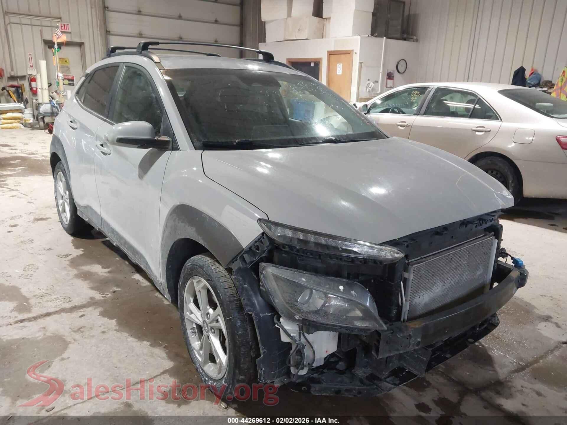 2022 HYUNDAI KONA — VIN KM8K6CAB2NU872216