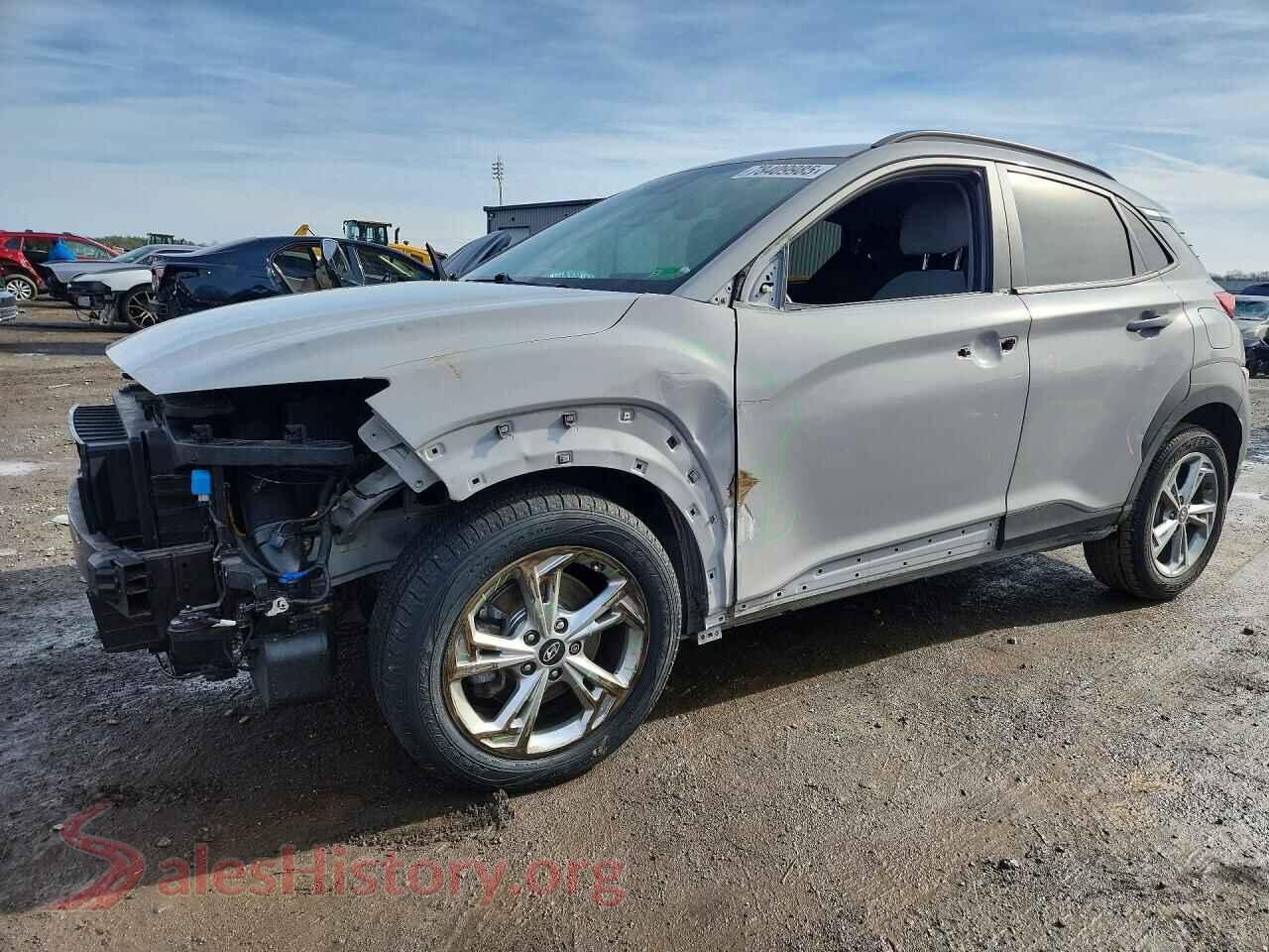 2022 HYUNDAI KONA — VIN KM8K6CAB3NU870801