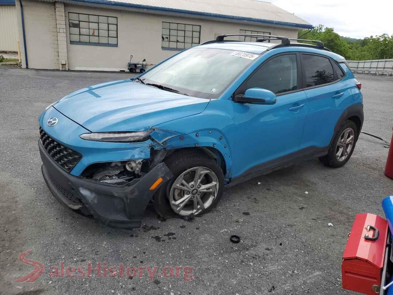 2022 HYUNDAI KONA — VIN KM8K6CAB5NU832406