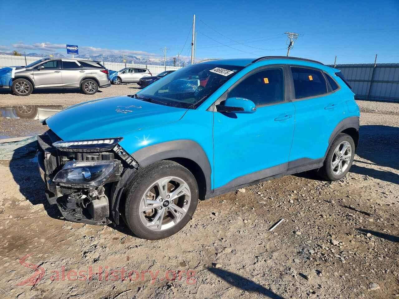 2023 HYUNDAI KONA — VIN KM8K6CAB7PU996856