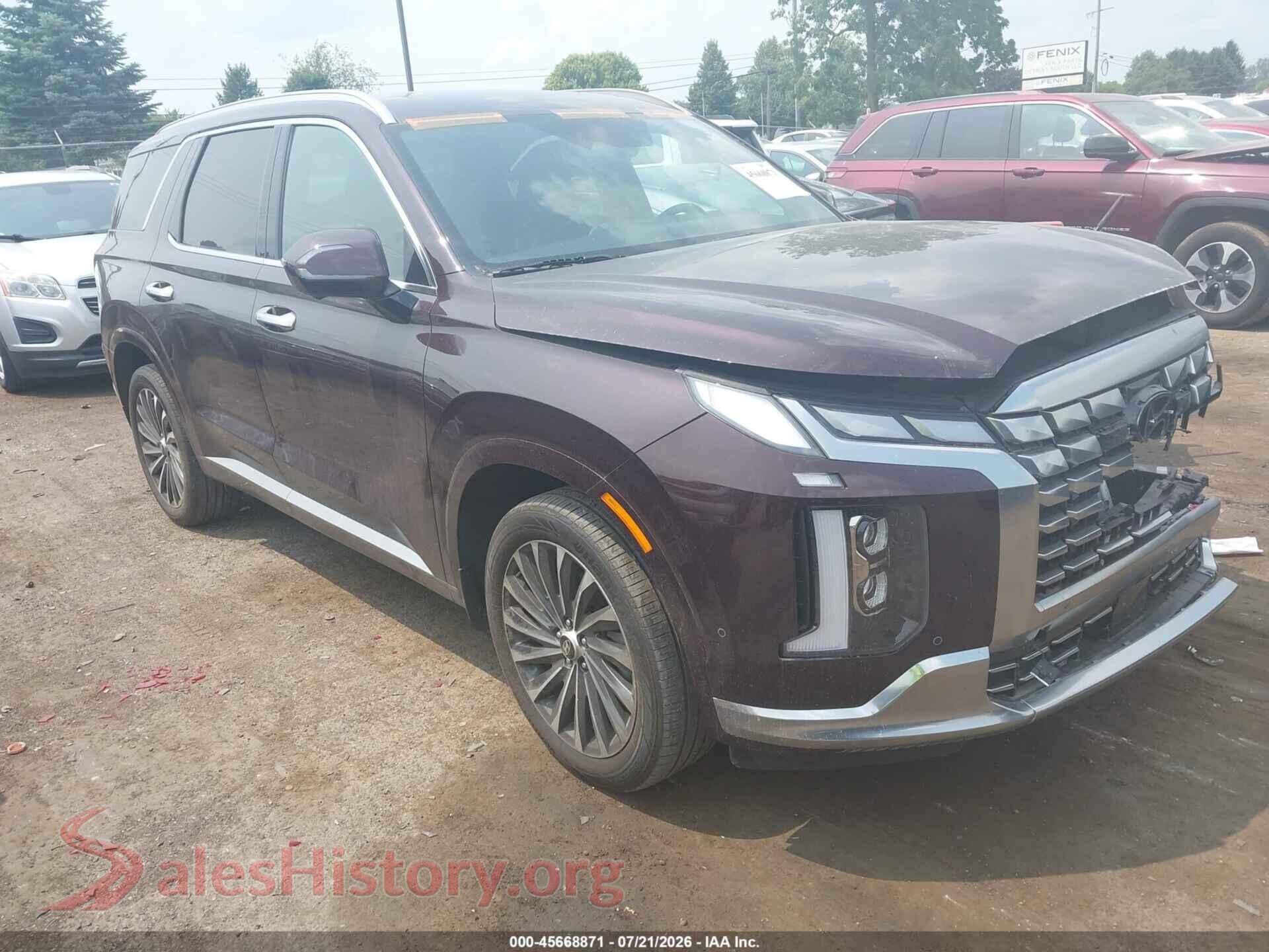 2023 HYUNDAI PALISADE — VIN KM8R7DGE0PU640073