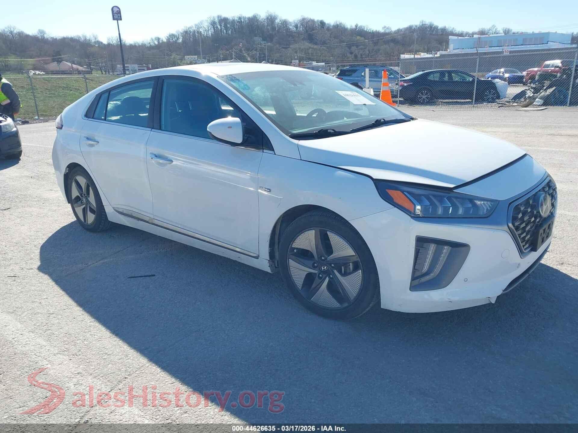 2020 HYUNDAI IONIQ HYBRID — VIN KMHC05LC3LU235159