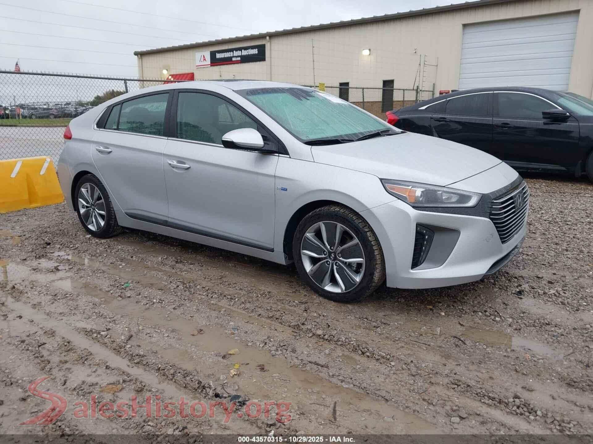 2017 HYUNDAI IONIQ HYBRID — VIN KMHC05LC4HU020638