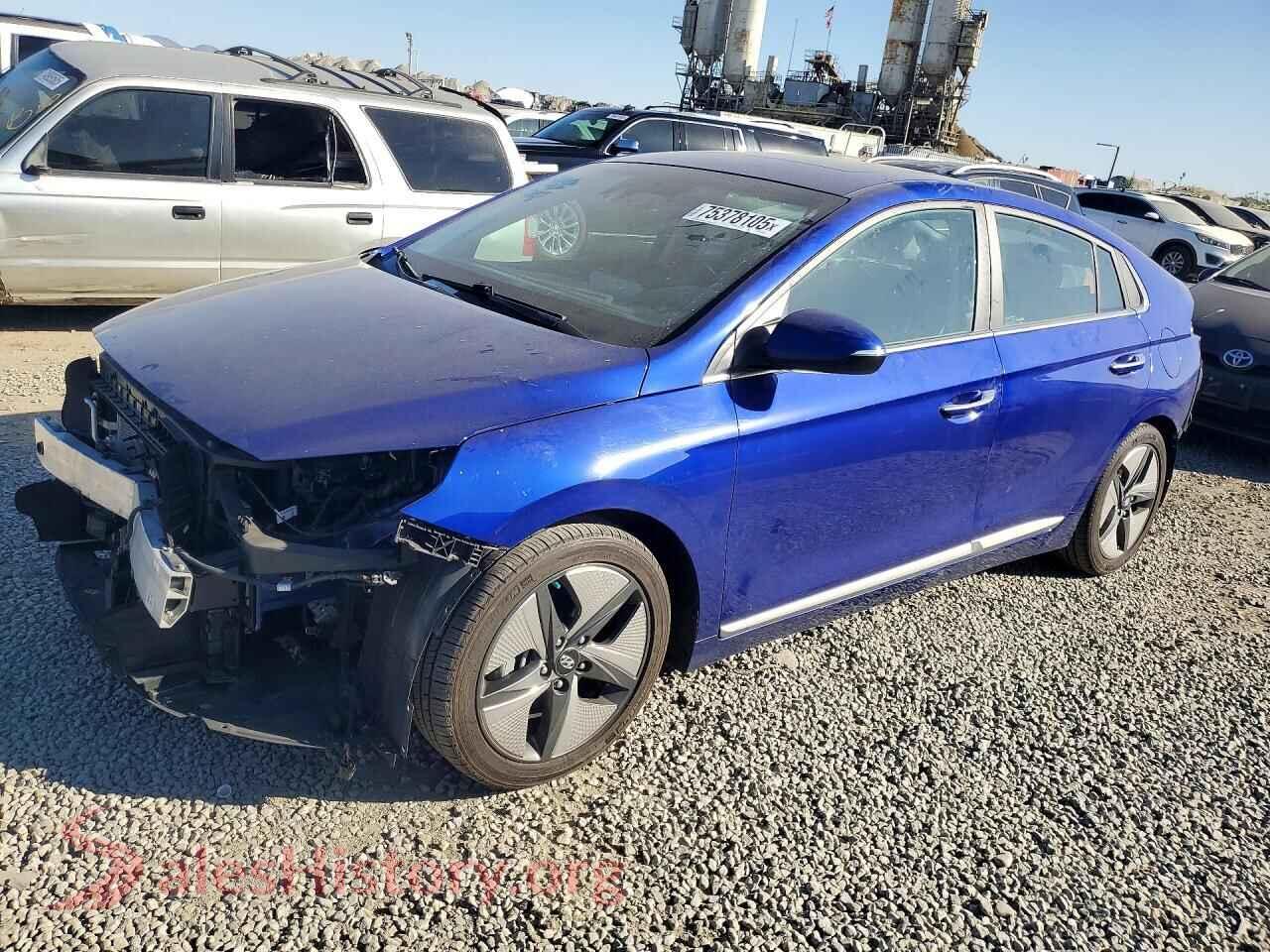 2022 HYUNDAI IONIQ — VIN KMHC05LC8NU283100