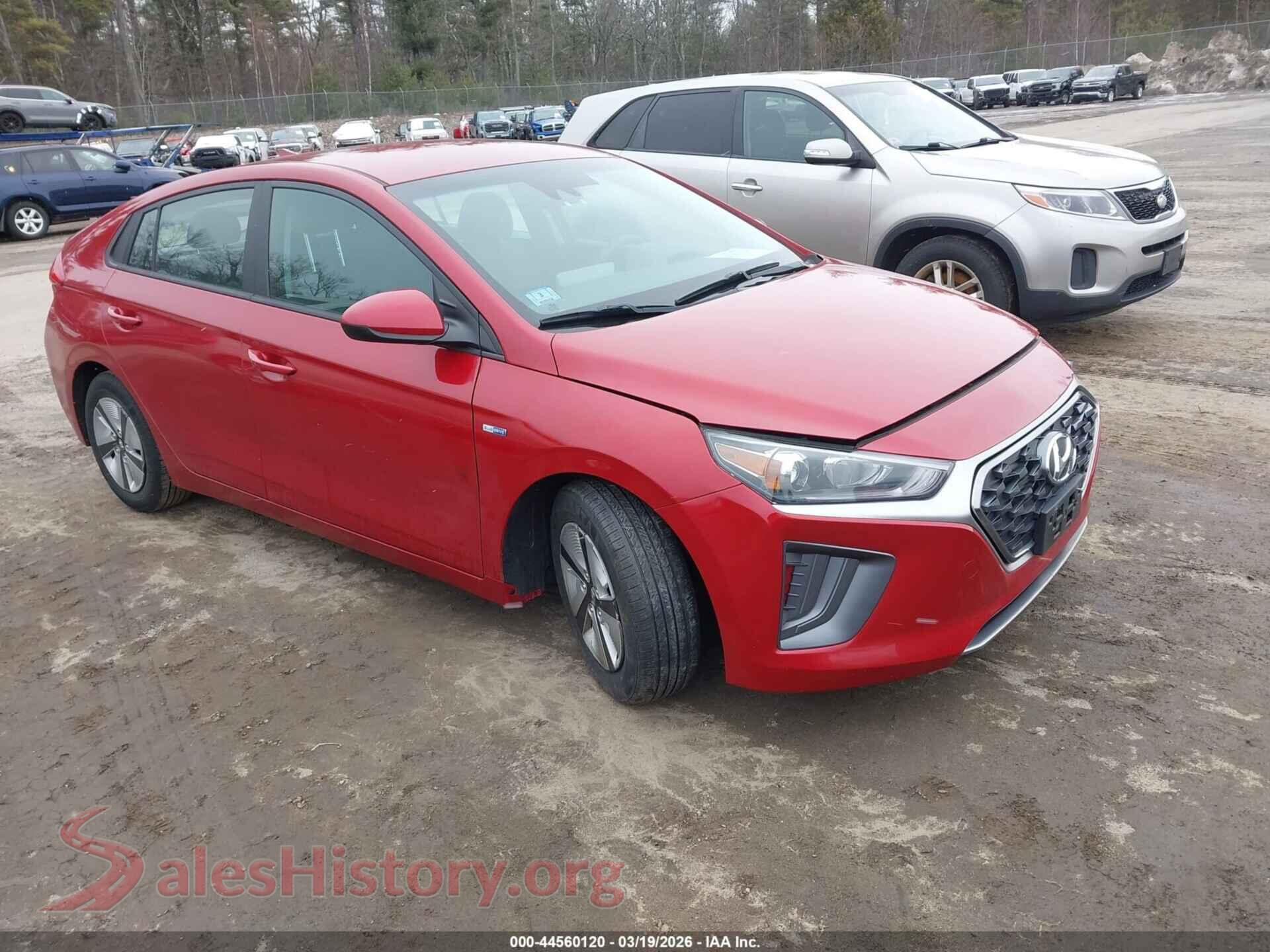 2020 HYUNDAI IONIQ HYBRID — VIN KMHC65LC1LU225955