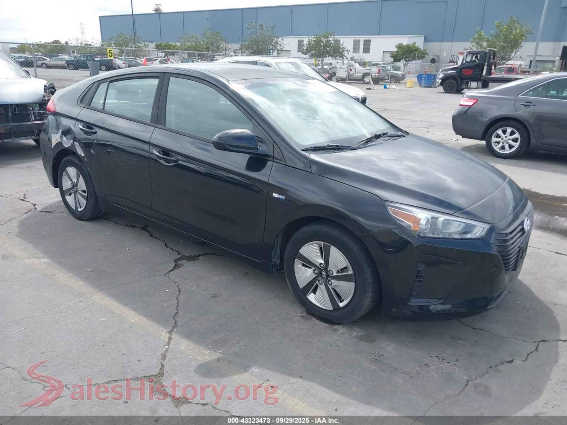 2019 HYUNDAI IONIQ HYBRID — VIN KMHC65LC5KU181263