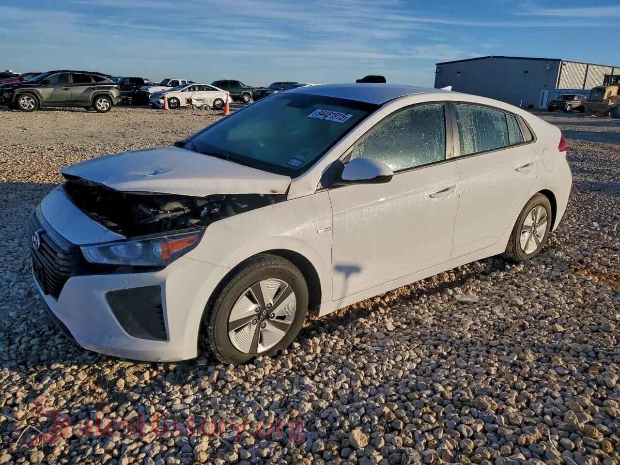 2017 HYUNDAI IONIQ — VIN KMHC65LC6HU045801
