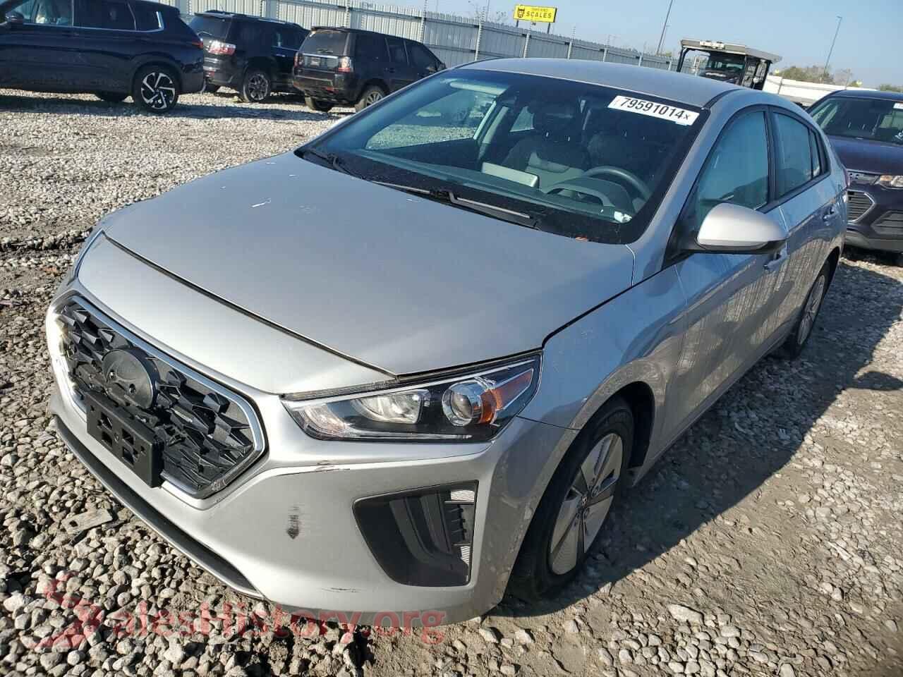 2021 HYUNDAI IONIQ — VIN KMHC65LC6MU258175