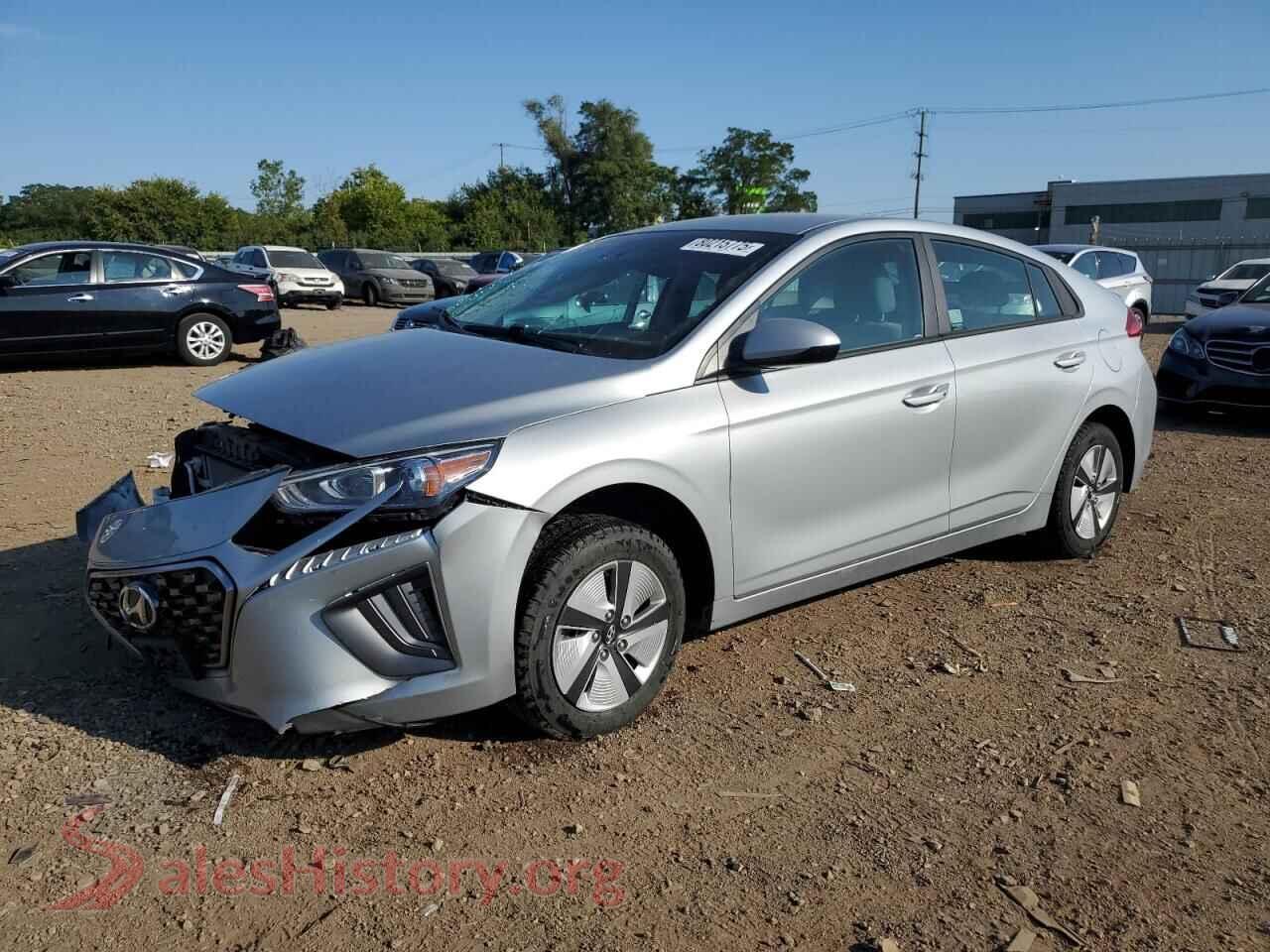 2022 HYUNDAI IONIQ — VIN KMHC65LC8NU274329