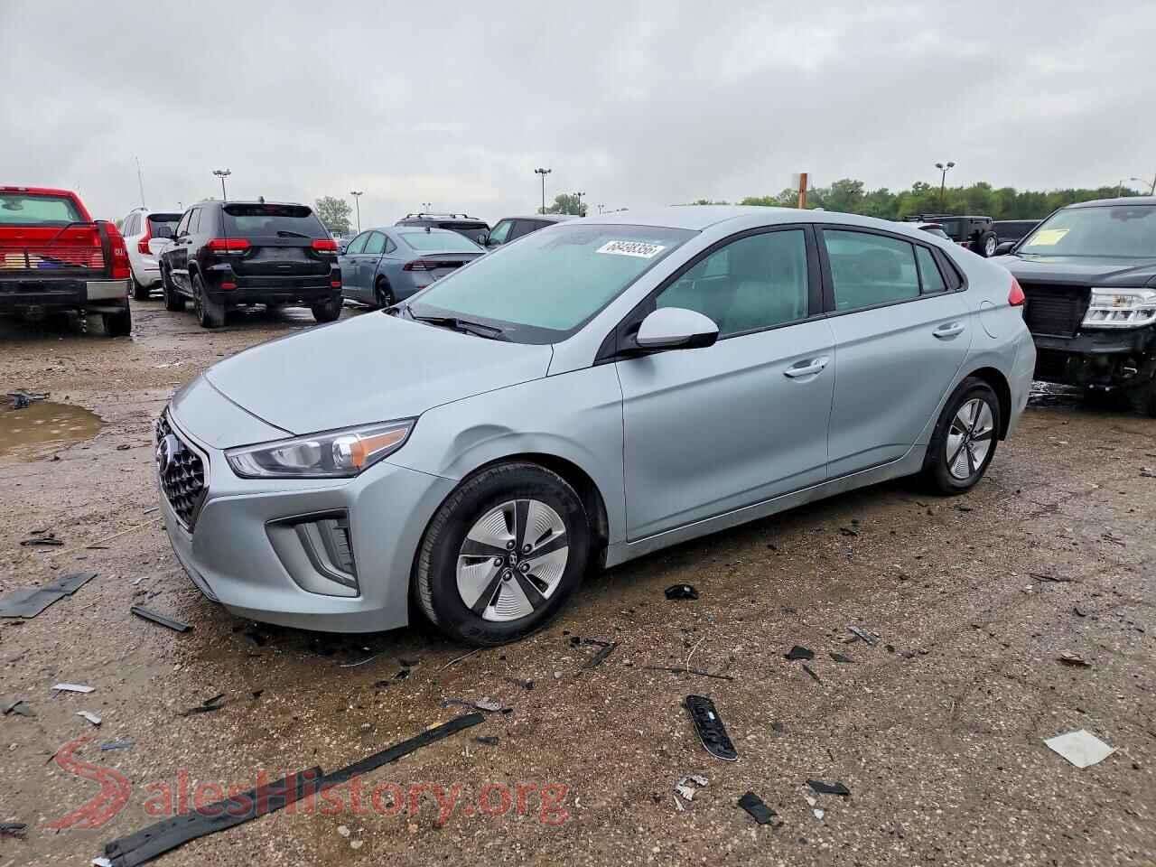 2022 HYUNDAI IONIQ — VIN KMHC65LC8NU276842