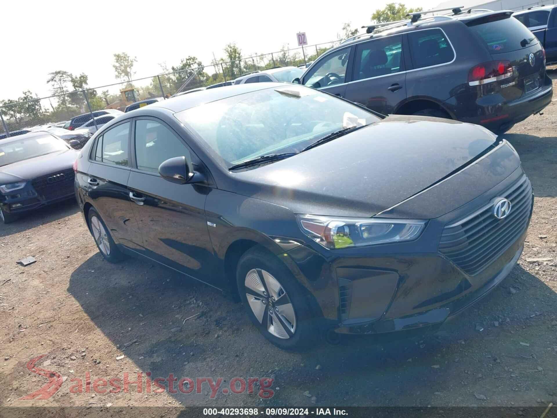 2017 HYUNDAI IONIQ HYBRID — VIN KMHC65LC9HU048479