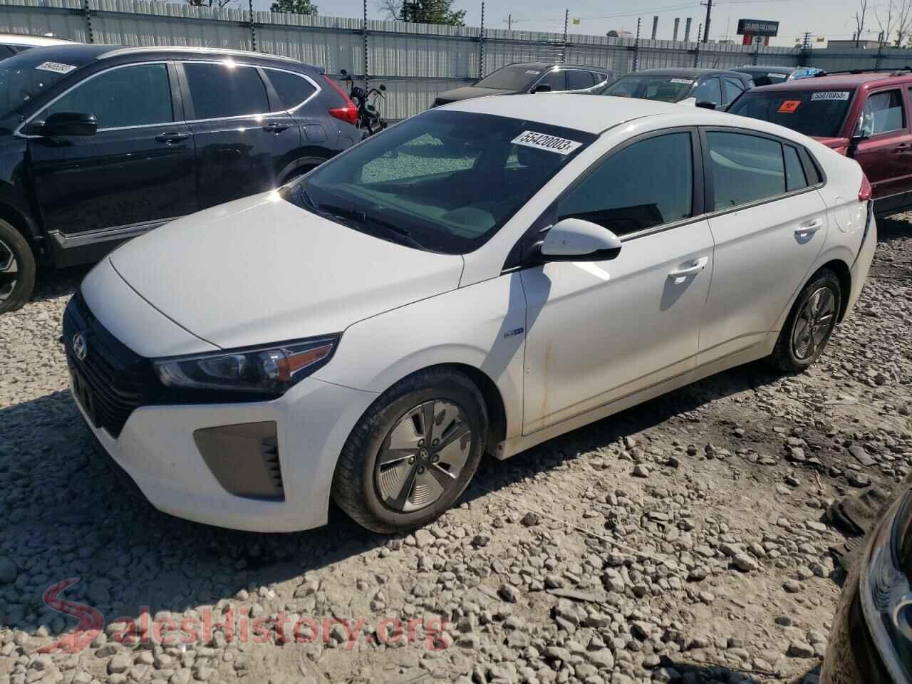 2017 HYUNDAI IONIQ — VIN KMHC65LCXHU039869