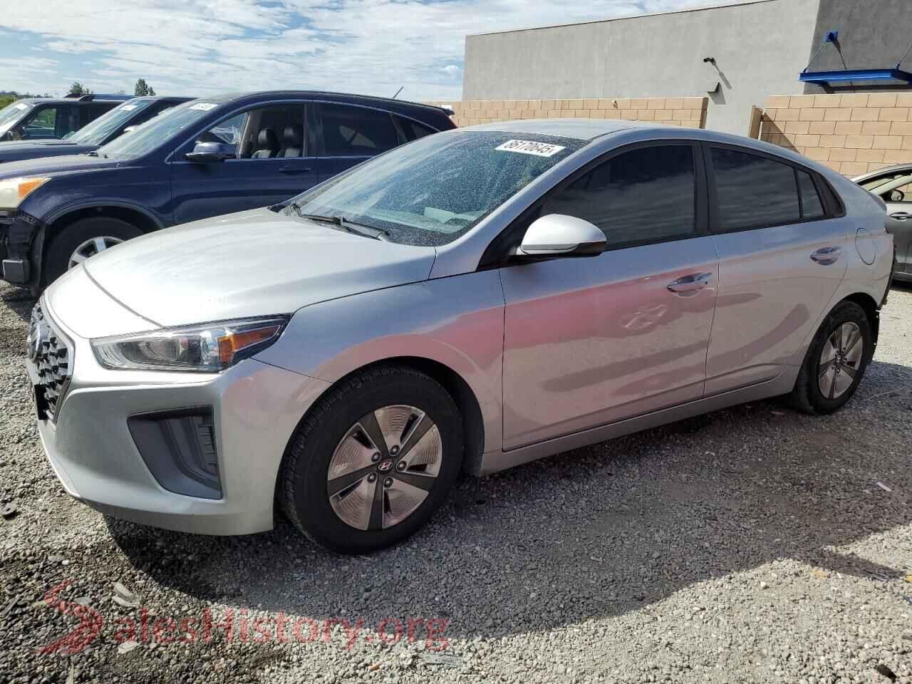 2022 HYUNDAI IONIQ — VIN KMHC65LCXNU267821